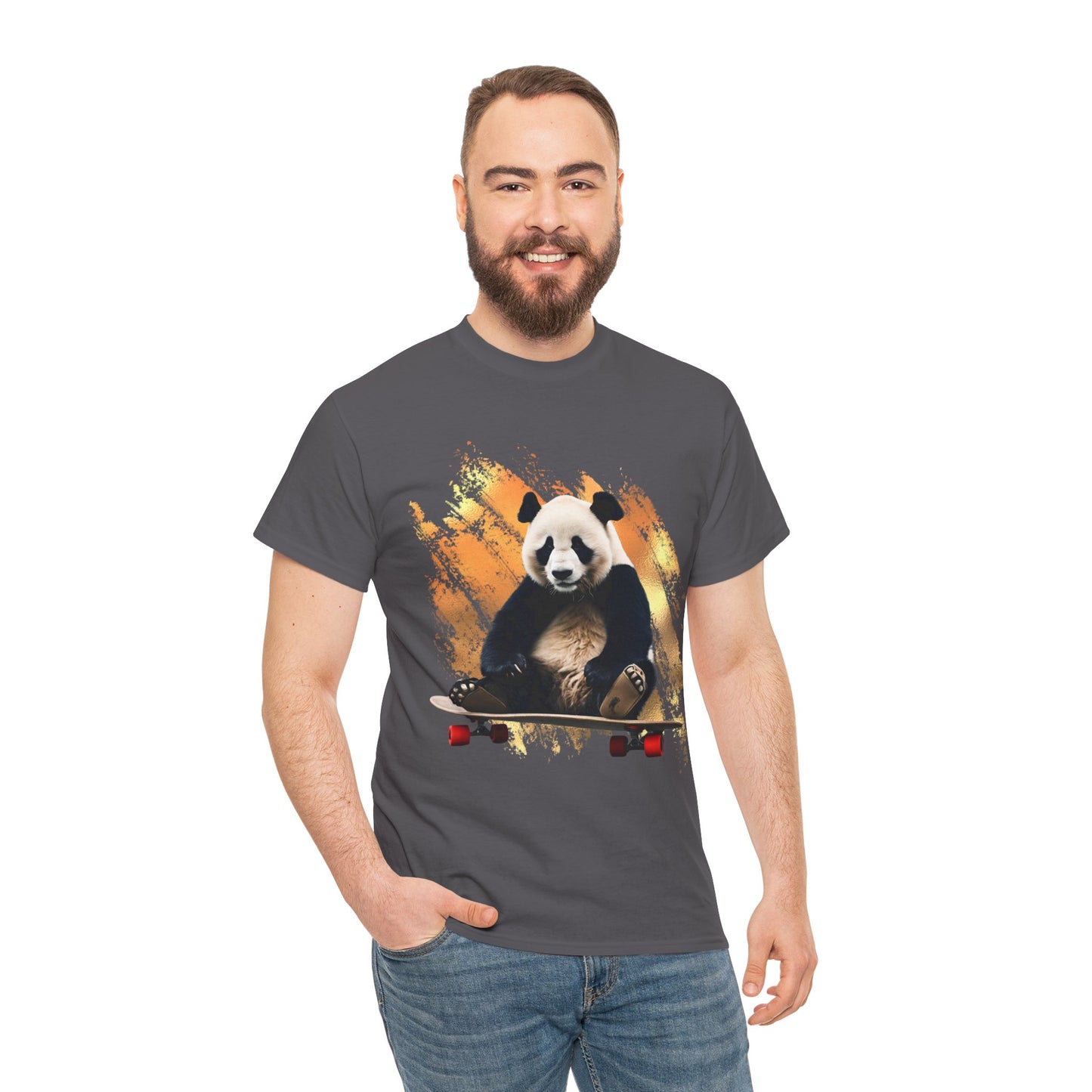Panda Skater Flashlander Gym Shirt
