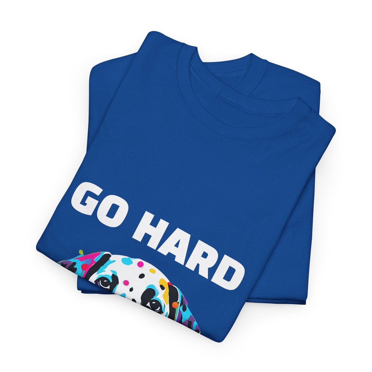 Pop Art du chien dalmatien - Go Hard Or Go Home Flashlander Gym T-shirt