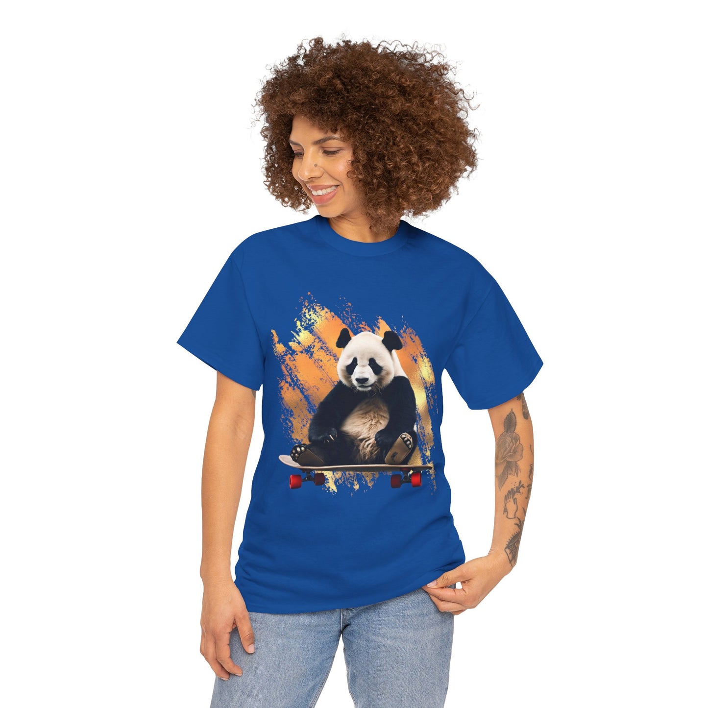 Panda Skater Flashlander Gym Shirt