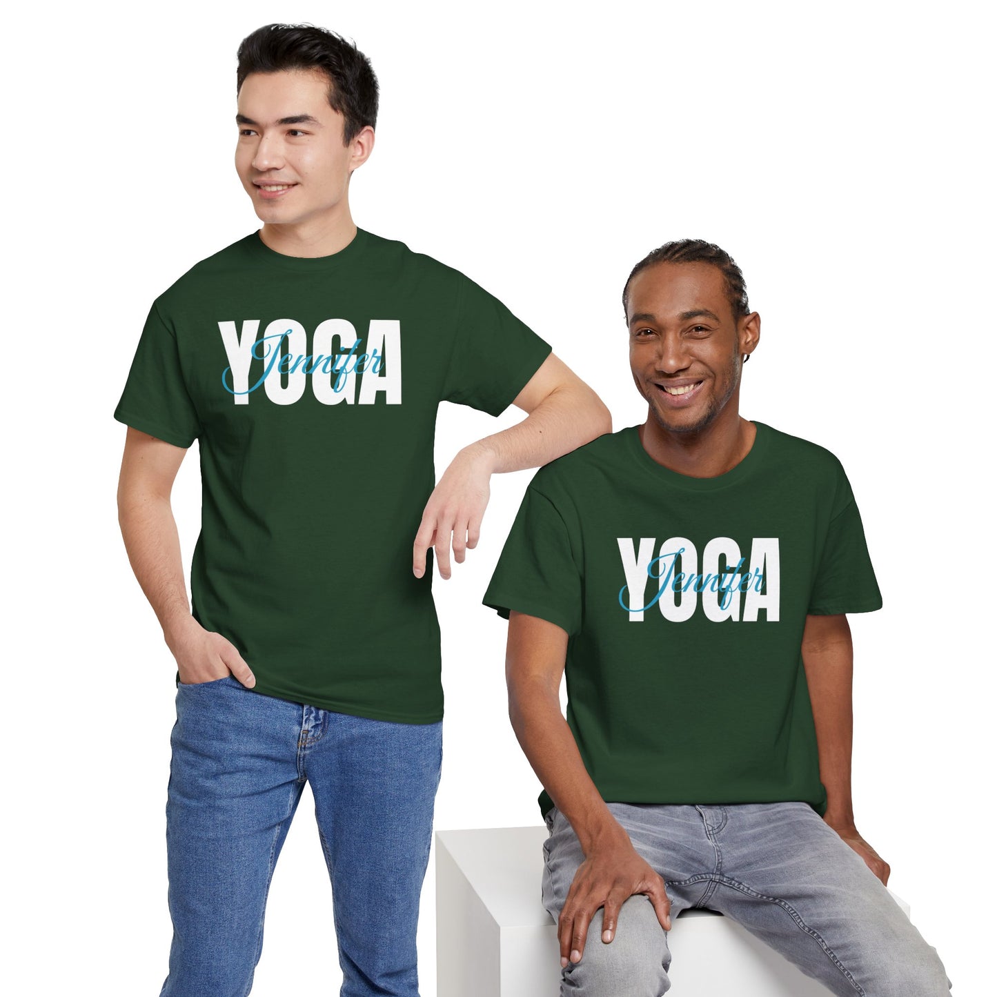 T-shirt de yoga personnalisé avec nom personnalisé - Flashlander Gym Tee