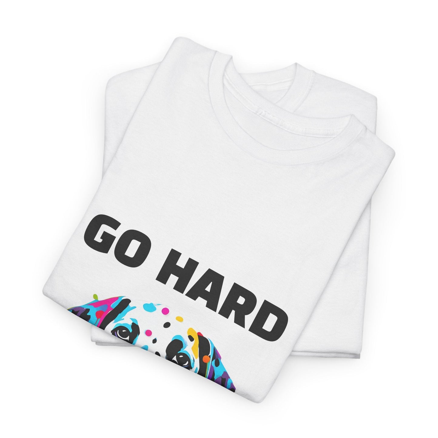 Pop Art du chien dalmatien - Go Hard Or Go Home Flashlander Gym T-shirt