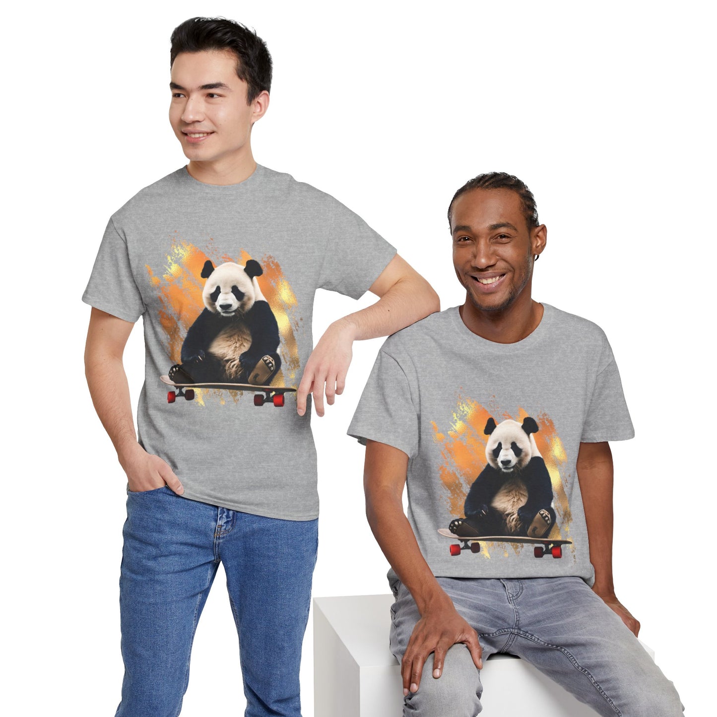 Panda Skater Flashlander Gym Shirt