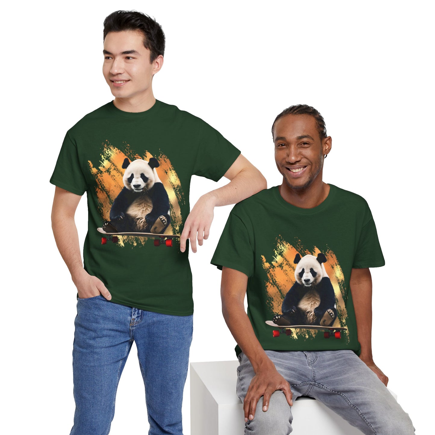 Panda Skater Flashlander Gym Shirt