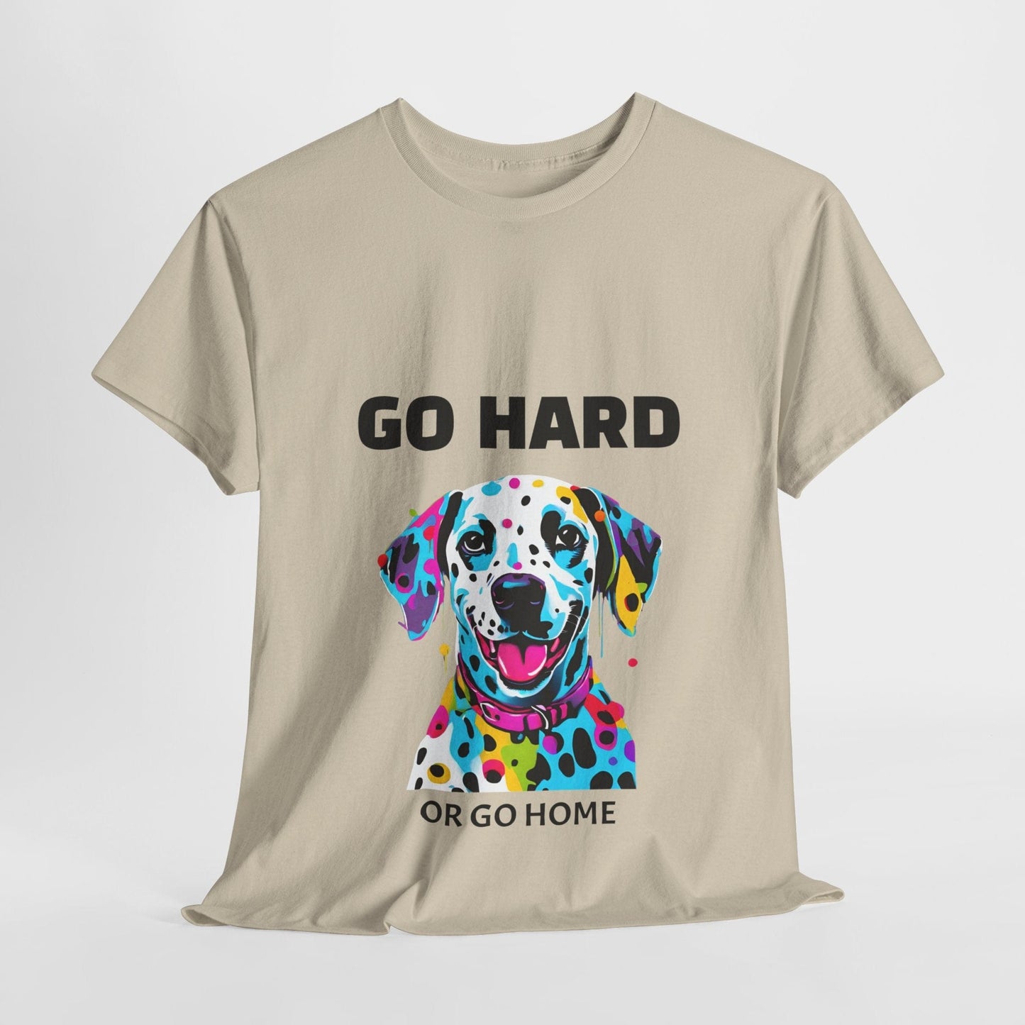 Pop Art du chien dalmatien - Go Hard Or Go Home Flashlander Gym T-shirt
