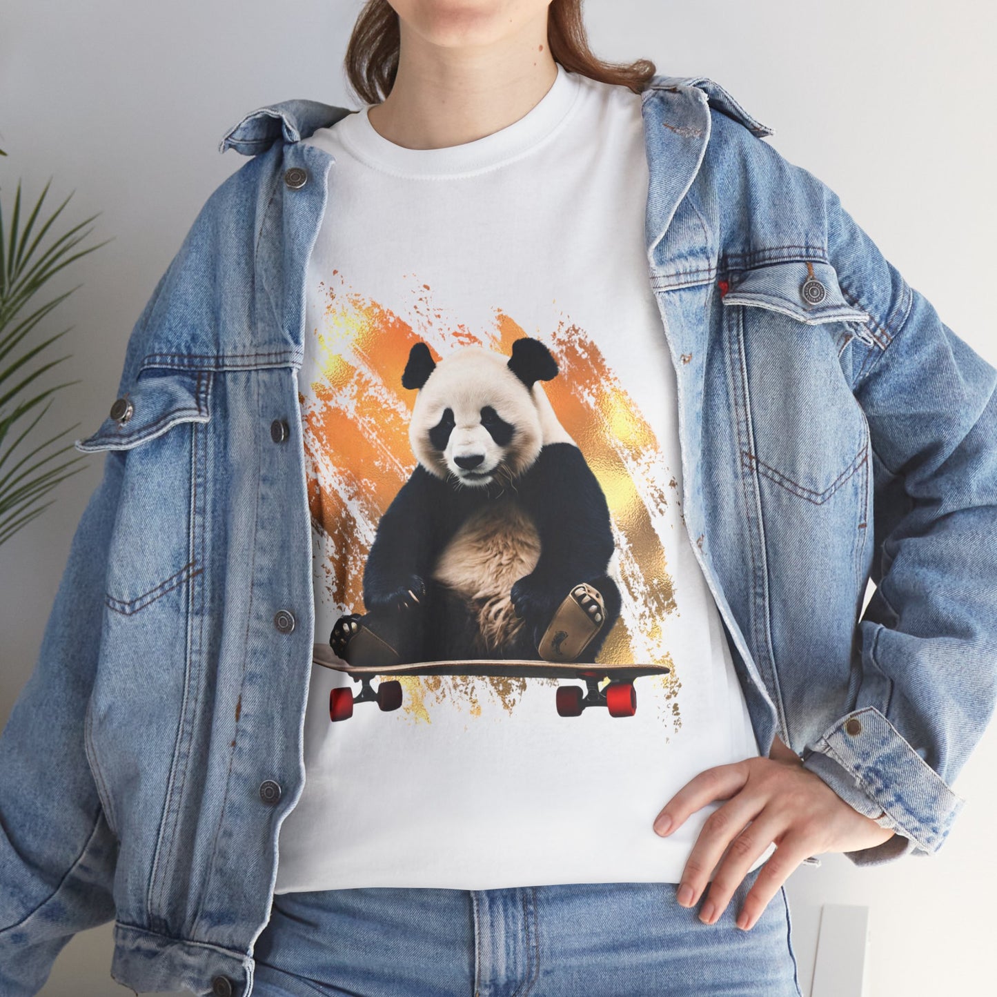 Panda Skater Flashlander Gym Shirt