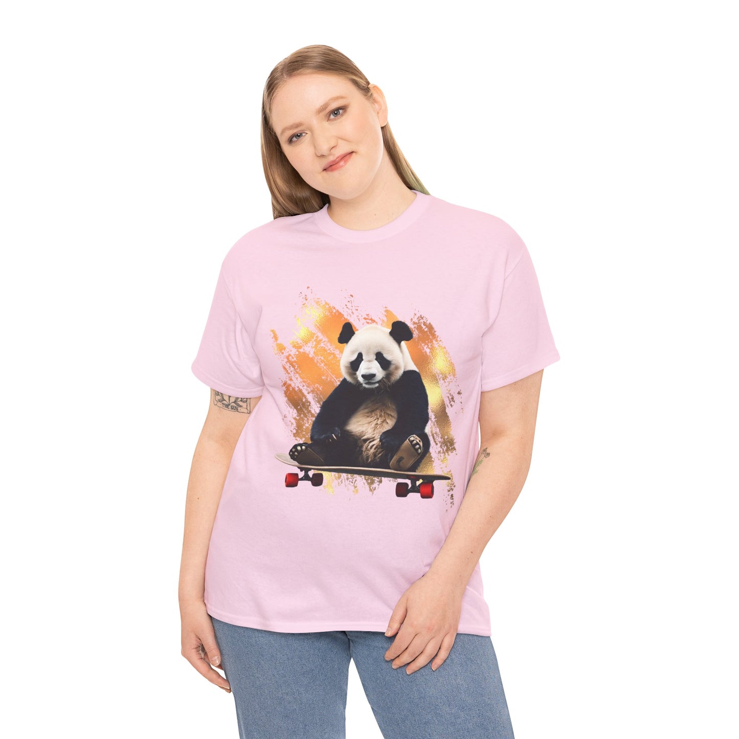 Panda Skater Flashlander Gym Shirt