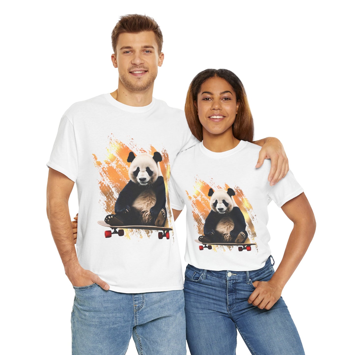 Panda Skater Flashlander Gym Shirt