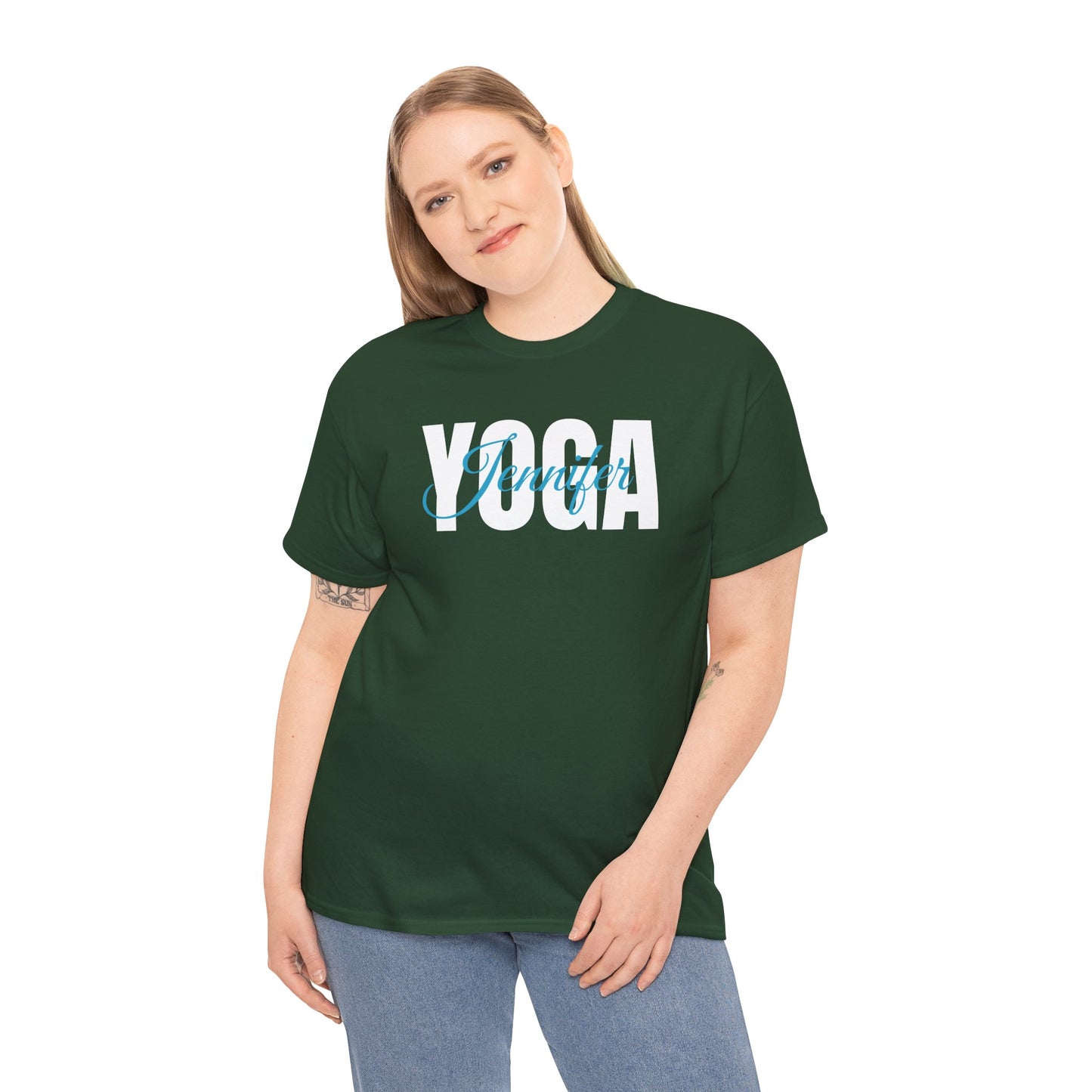 T-shirt de yoga personnalisé avec nom personnalisé - Flashlander Gym Tee