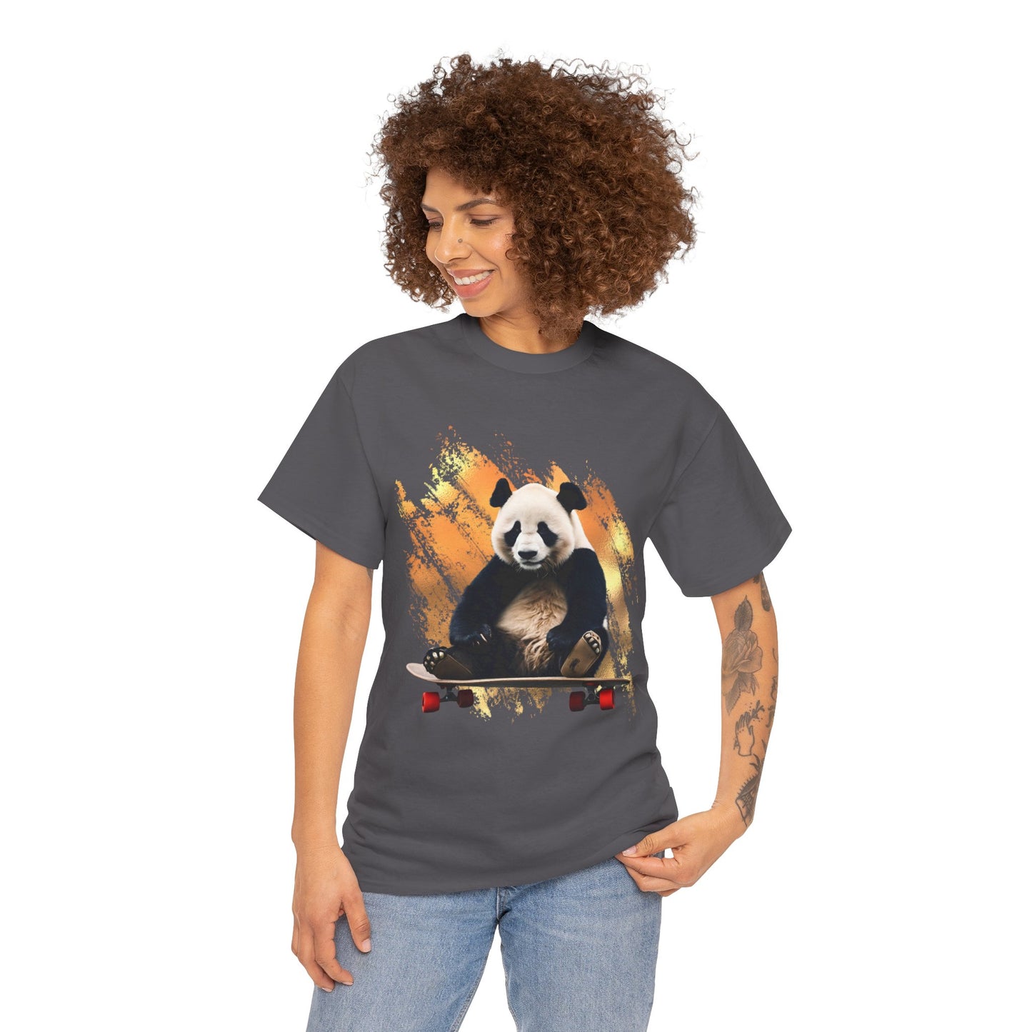 Panda Skater Flashlander Gym Shirt