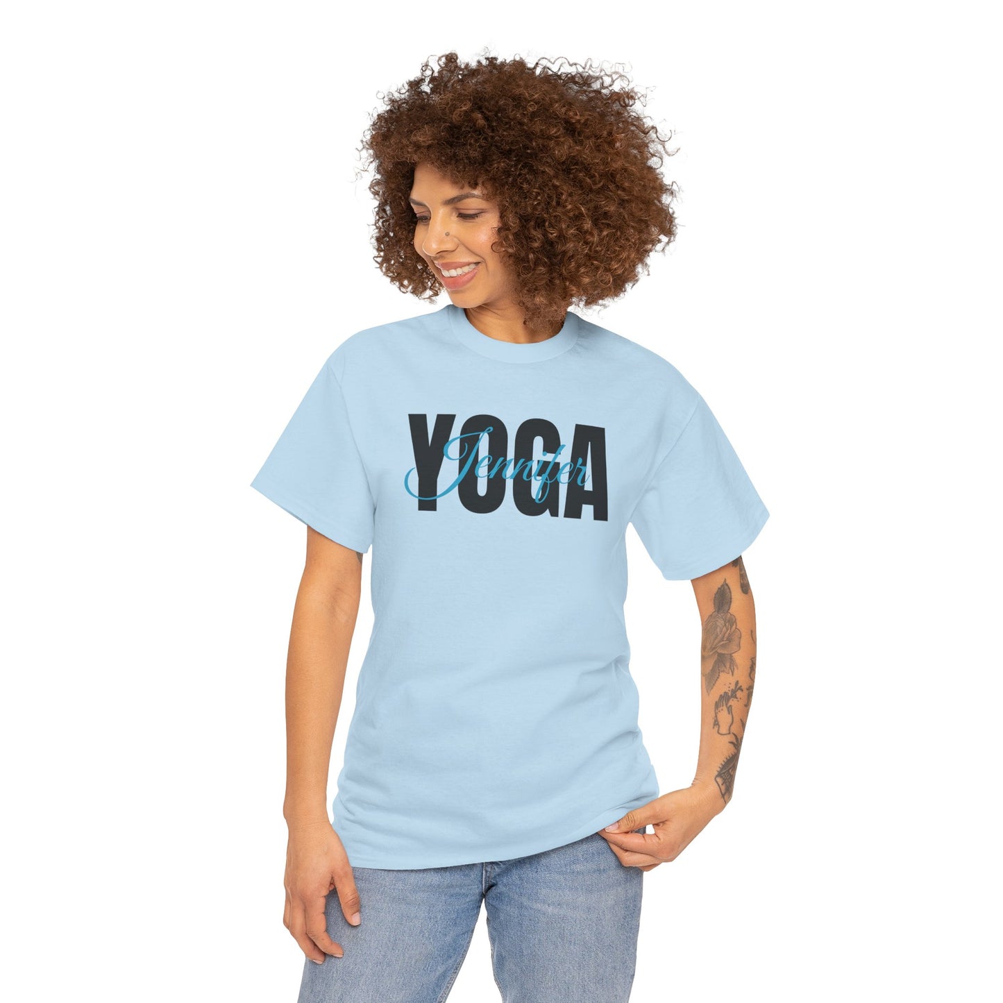 T-shirt de yoga personnalisé avec nom personnalisé - Flashlander Gym Tee