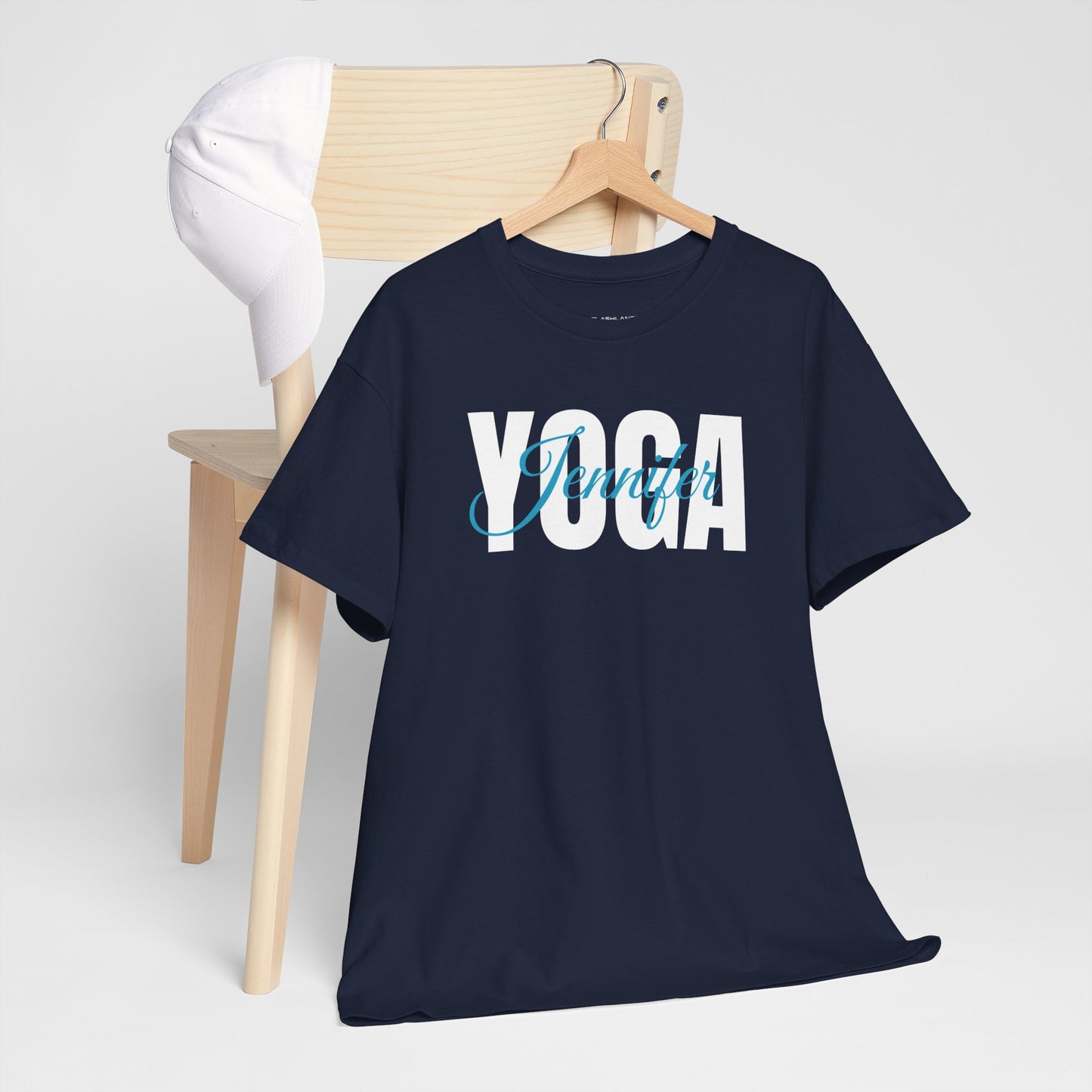 T-shirt de yoga personnalisé avec nom personnalisé - Flashlander Gym Tee