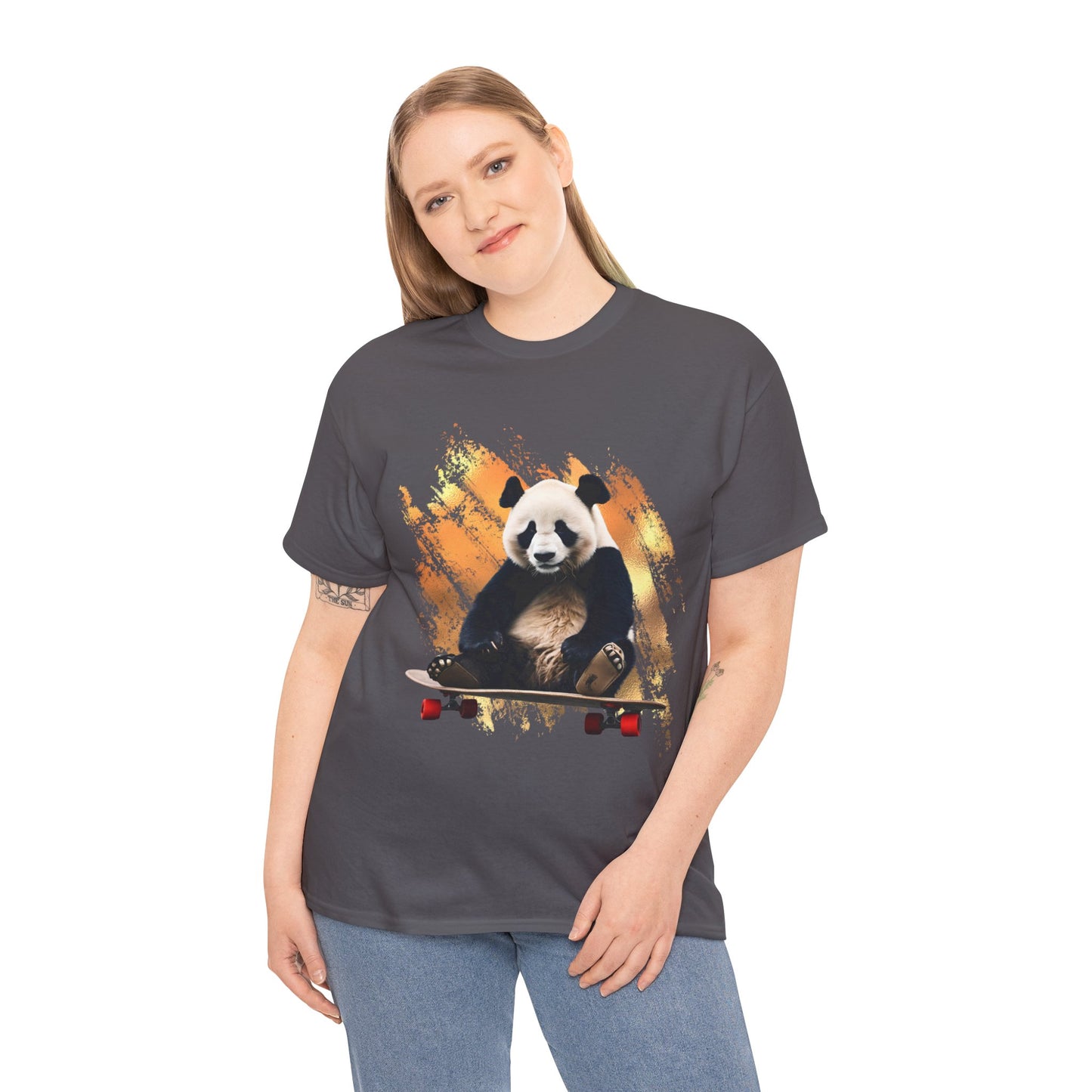 Panda Skater Flashlander Gym Shirt