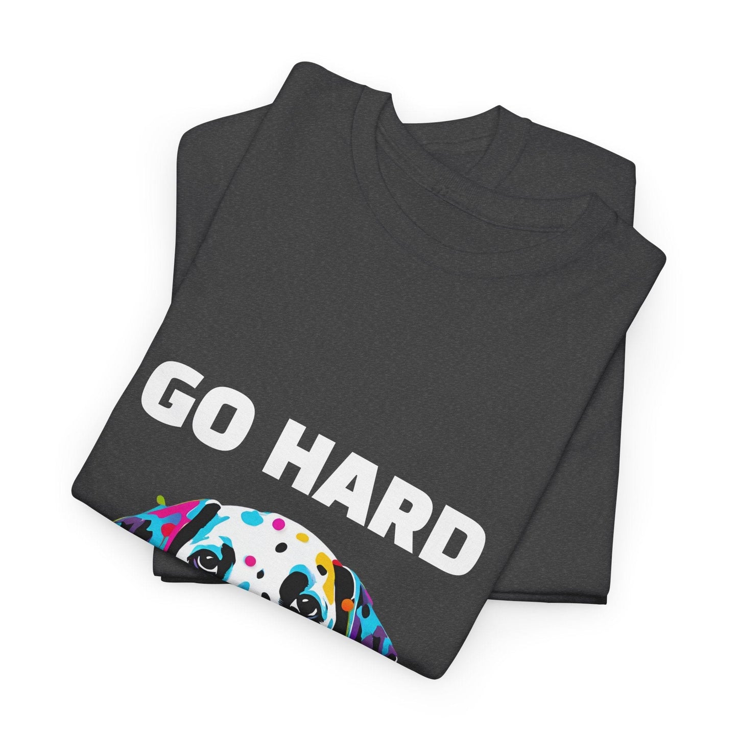 Pop Art du chien dalmatien - Go Hard Or Go Home Flashlander Gym T-shirt
