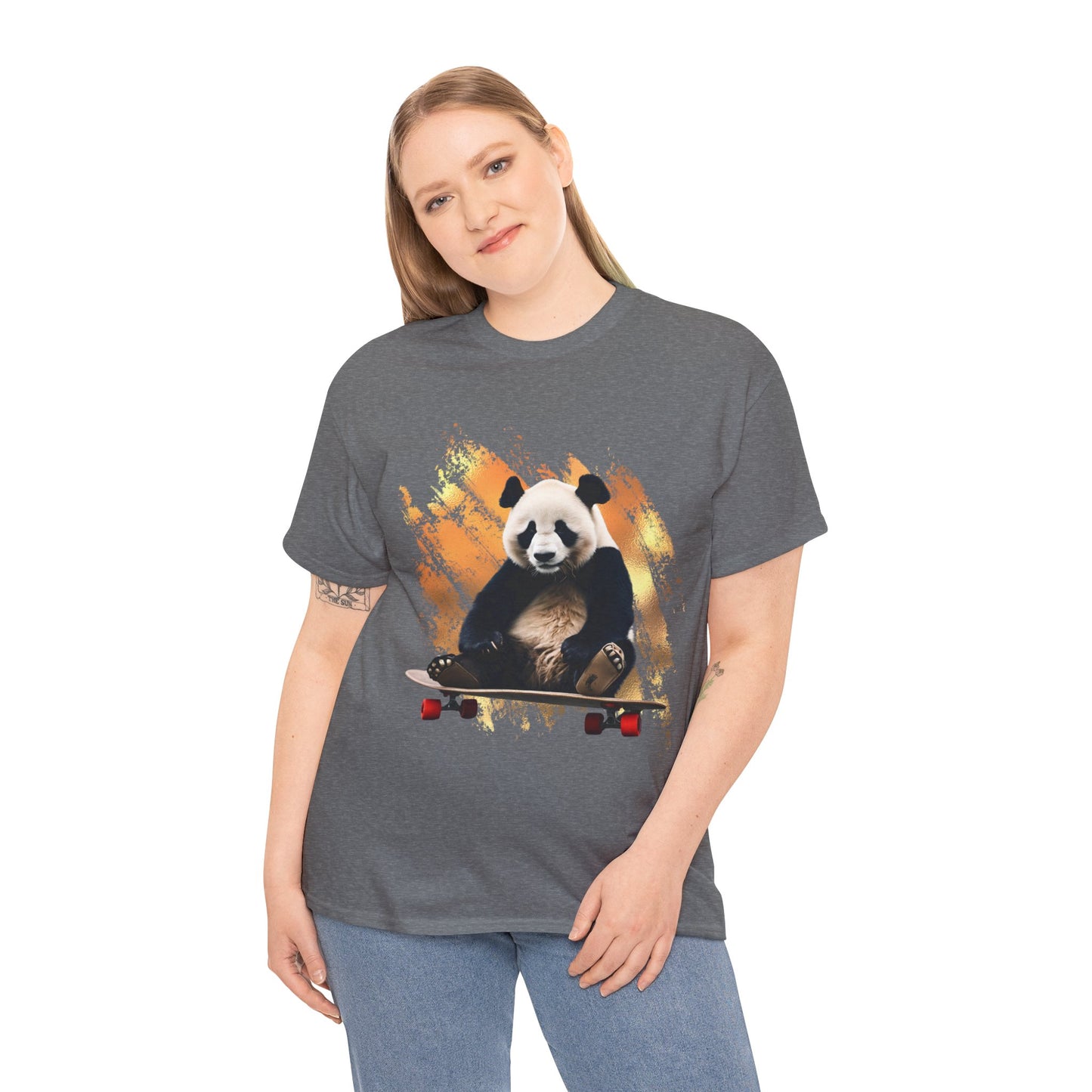 Panda Skater Flashlander Gym Shirt