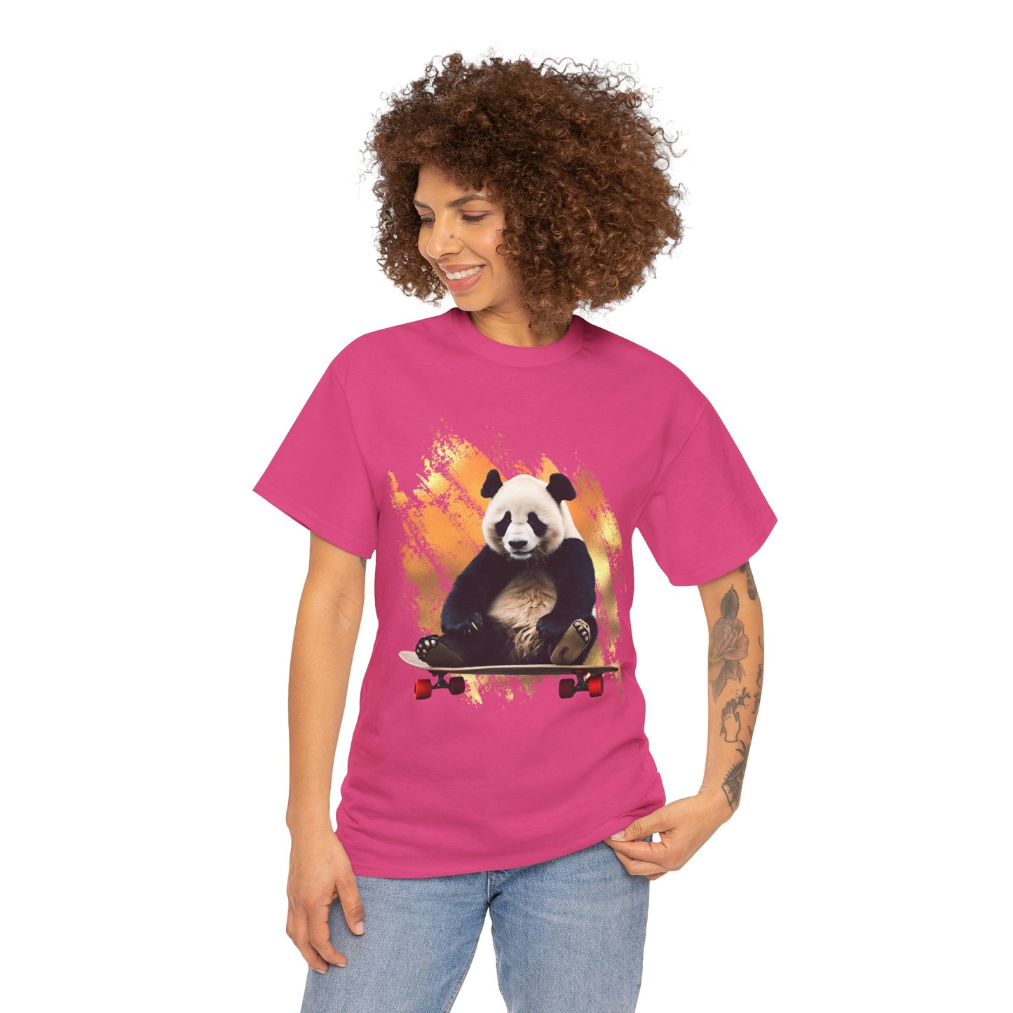 Panda Skater Flashlander Gym Shirt