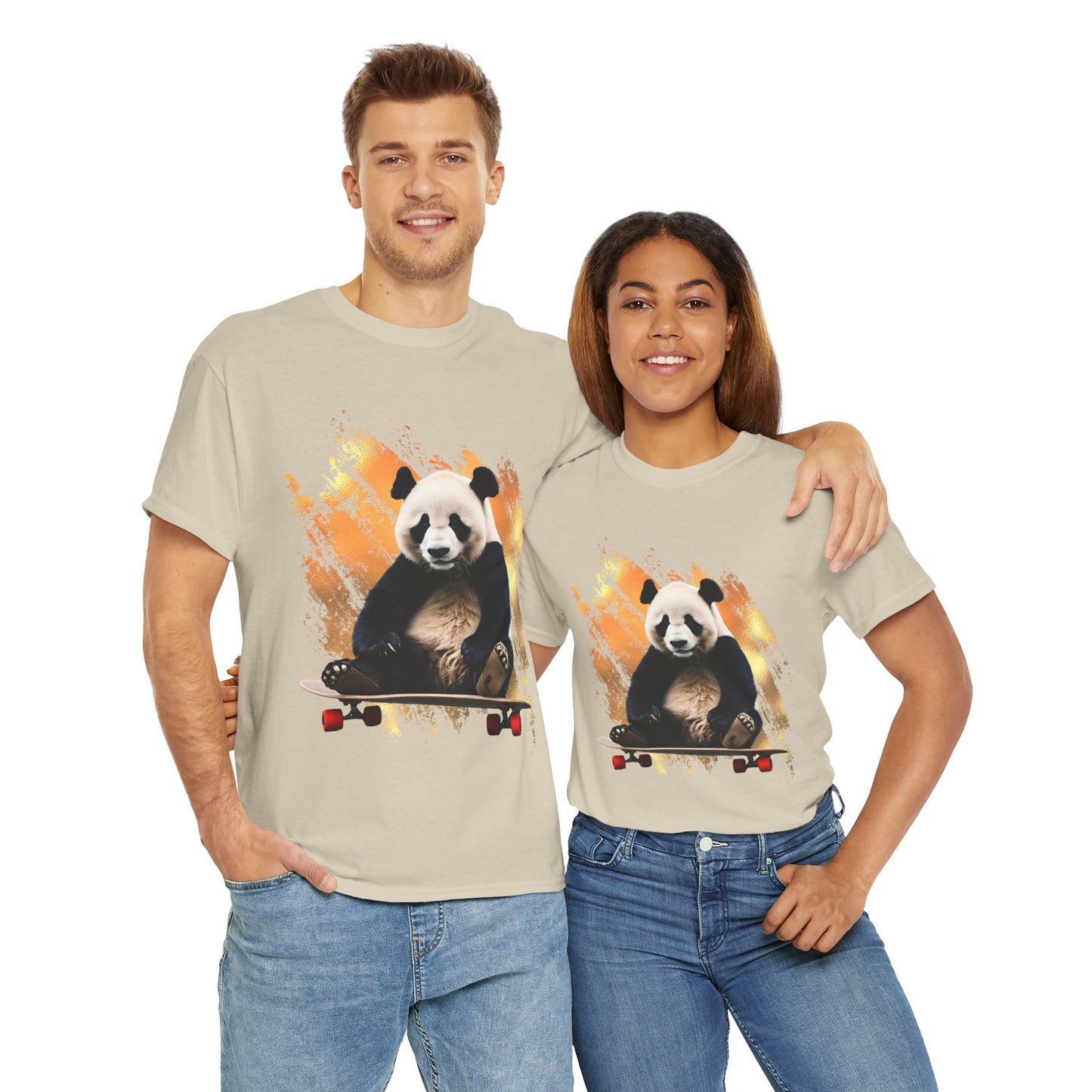 Panda Skater Flashlander Gym Shirt