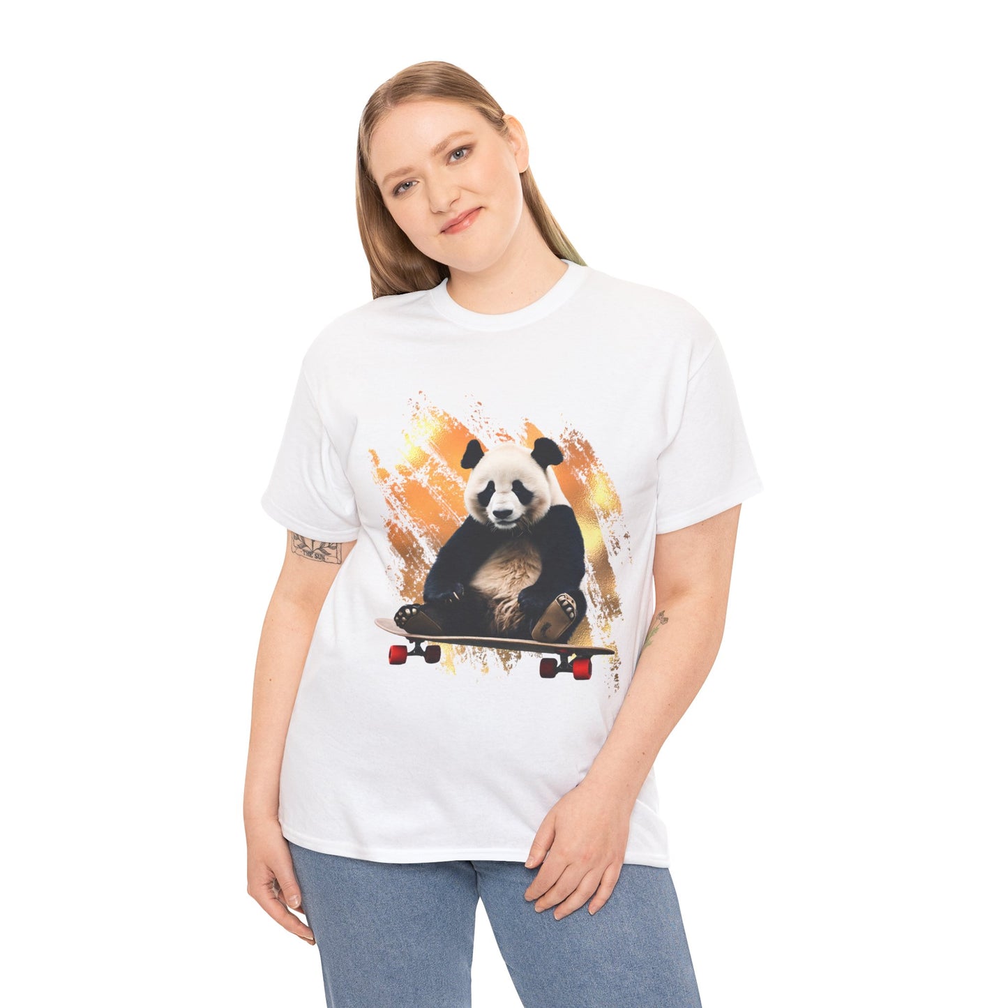 Panda Skater Flashlander Gym Shirt