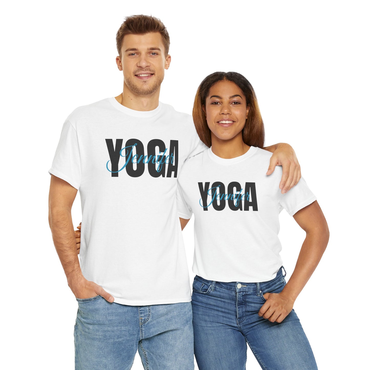 T-shirt de yoga personnalisé avec nom personnalisé - Flashlander Gym Tee