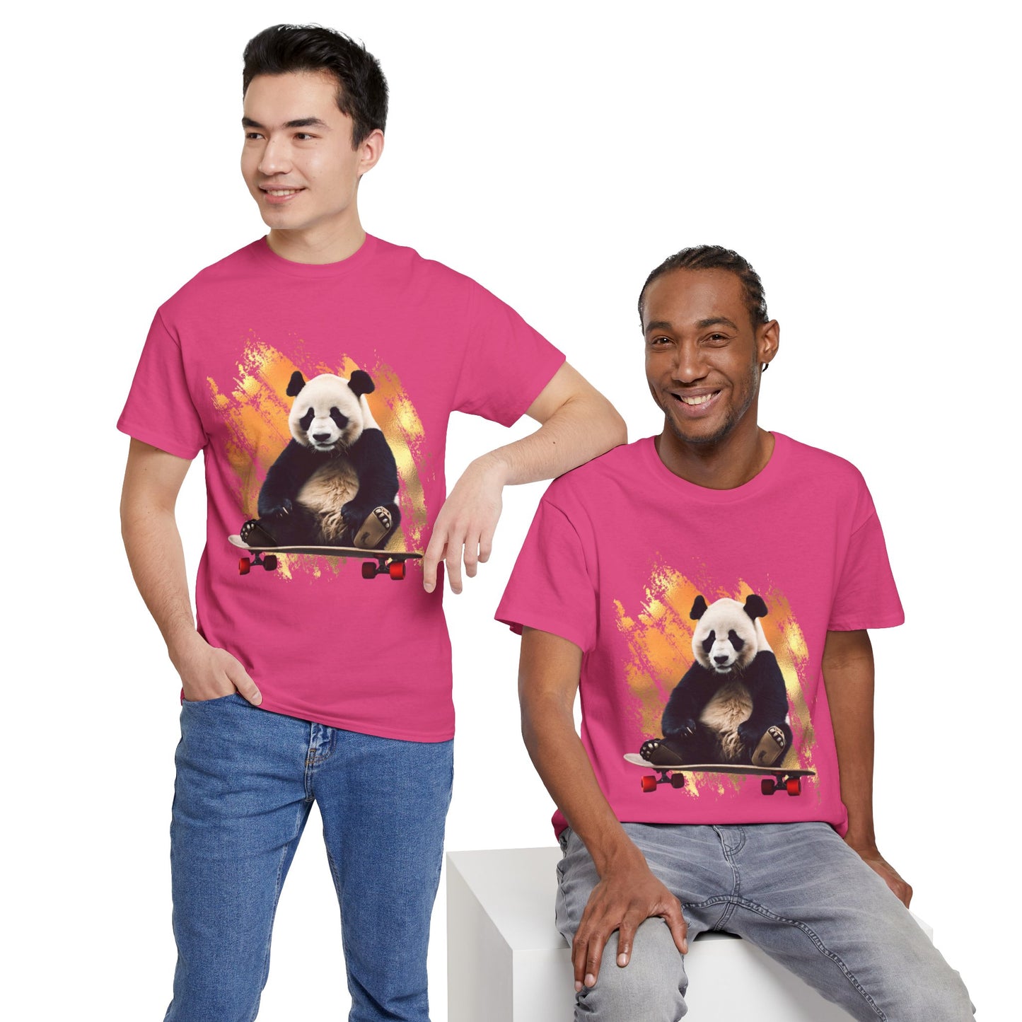 Panda Skater Flashlander Gym Shirt