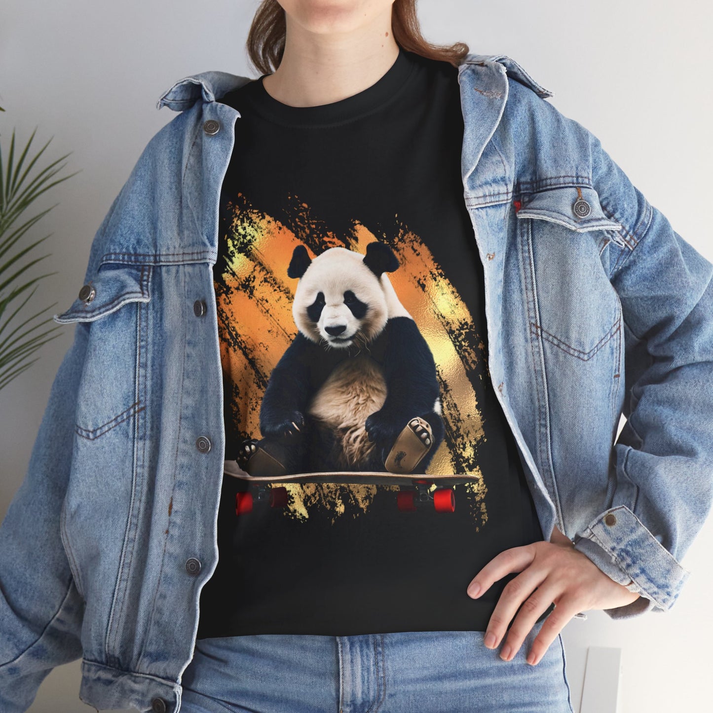Panda Skater Flashlander Gym Shirt