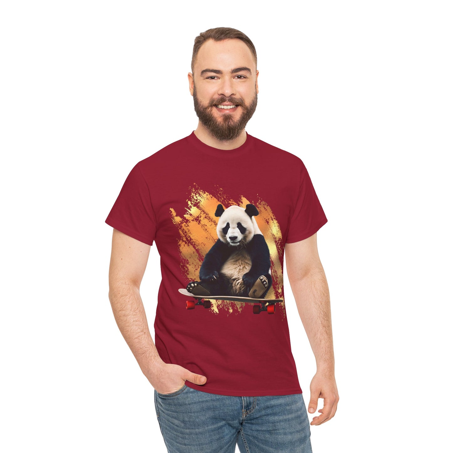 Panda Skater Flashlander Gym Shirt