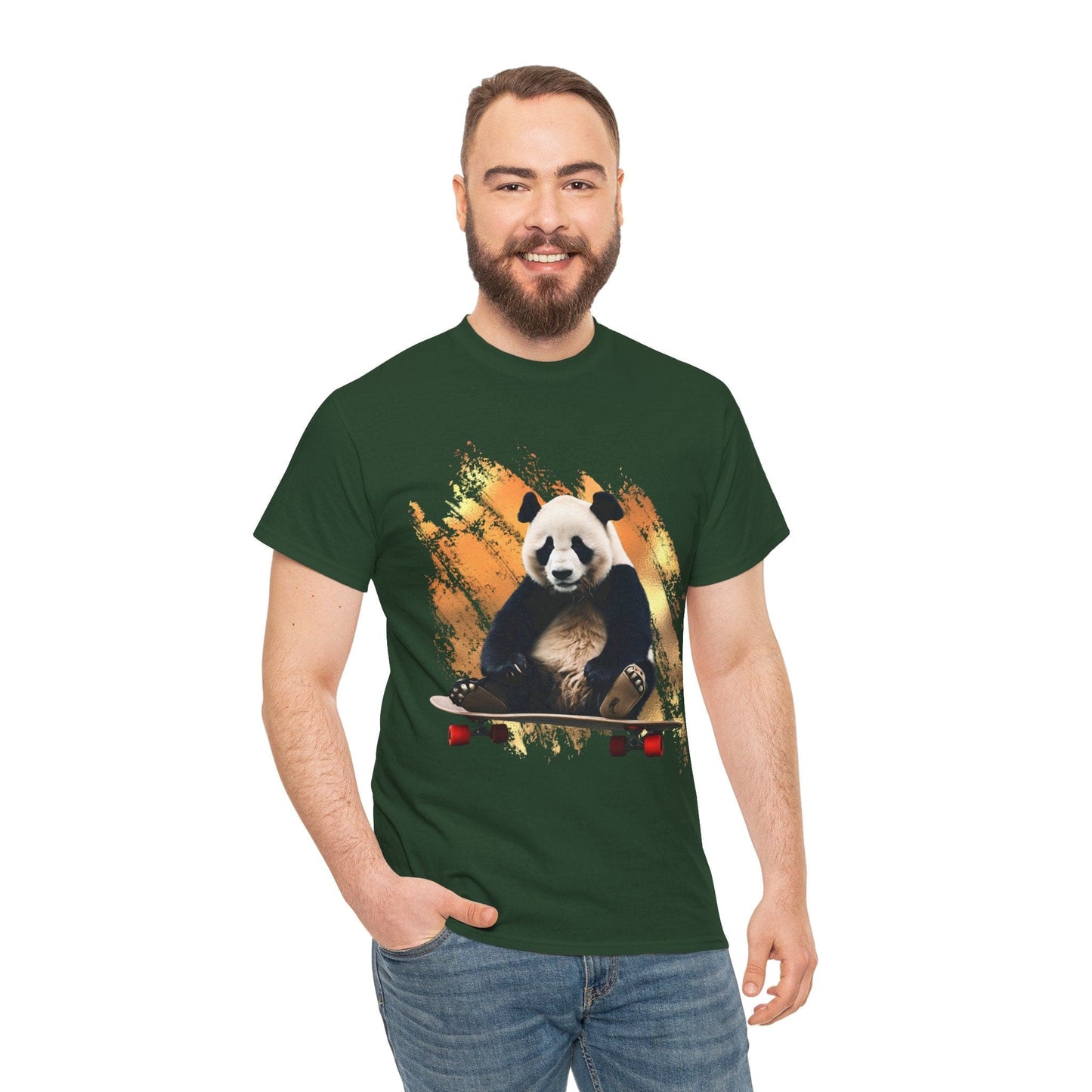 Panda Skater Flashlander Gym Shirt