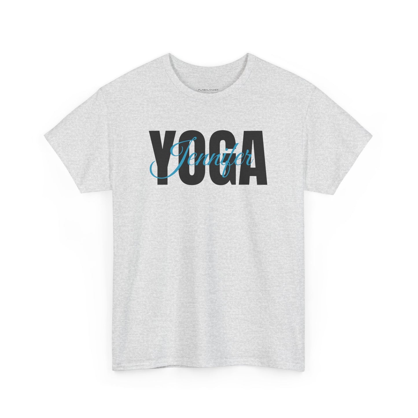 T-shirt de yoga personnalisé avec nom personnalisé - Flashlander Gym Tee