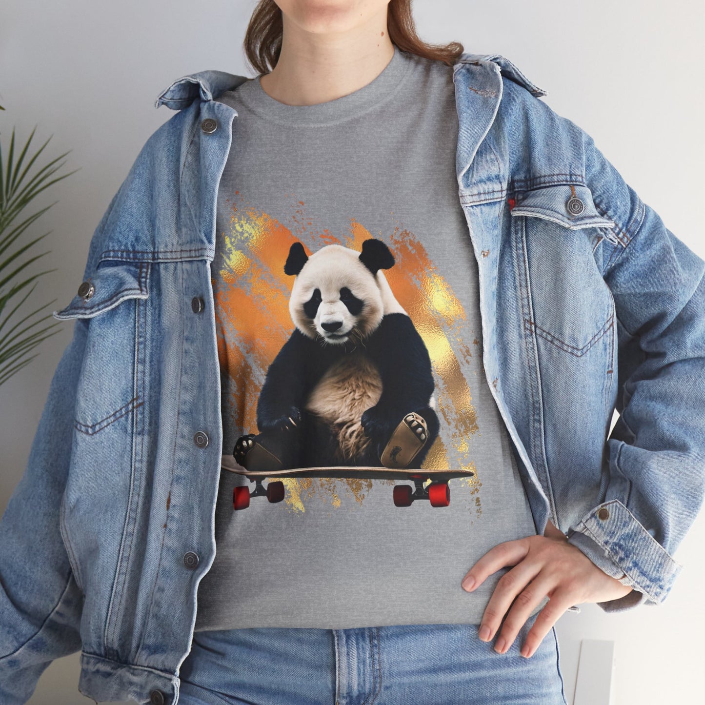 Panda Skater Flashlander Gym Shirt