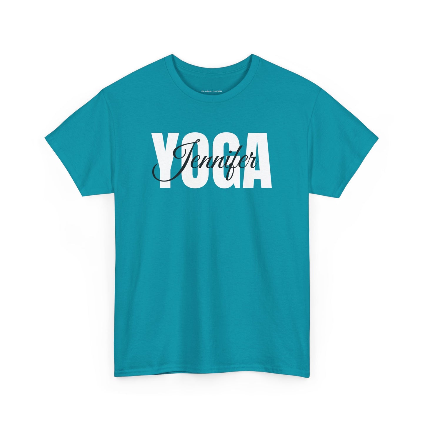 T-shirt de yoga personnalisé avec nom personnalisé - Flashlander Gym Tee