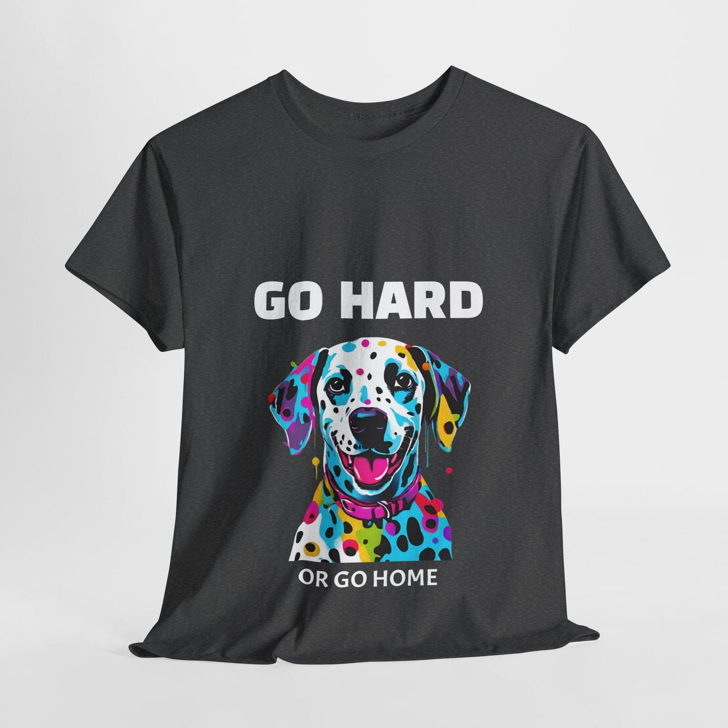 Pop Art du chien dalmatien - Go Hard Or Go Home Flashlander Gym T-shirt