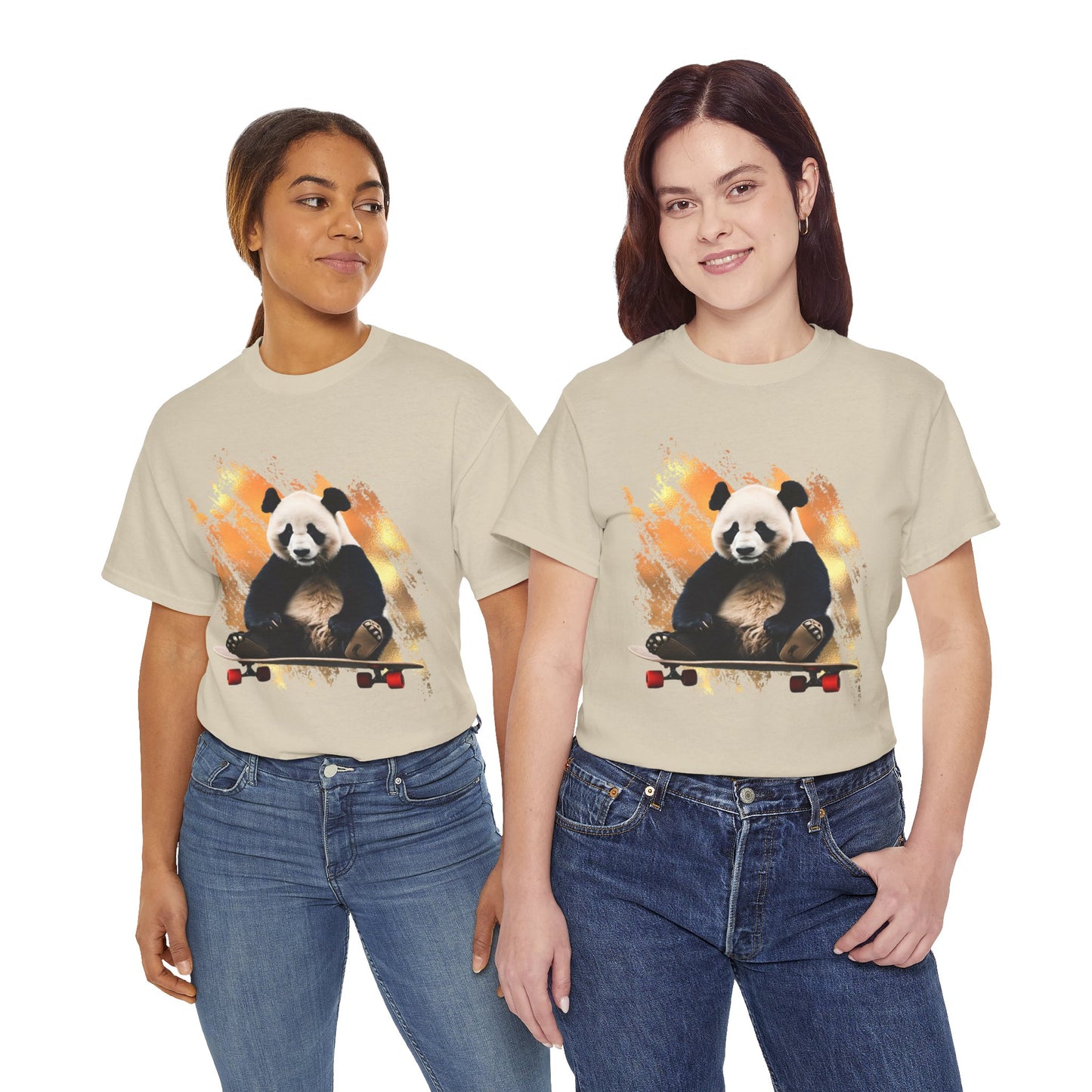 Panda Skater Flashlander Gym Shirt