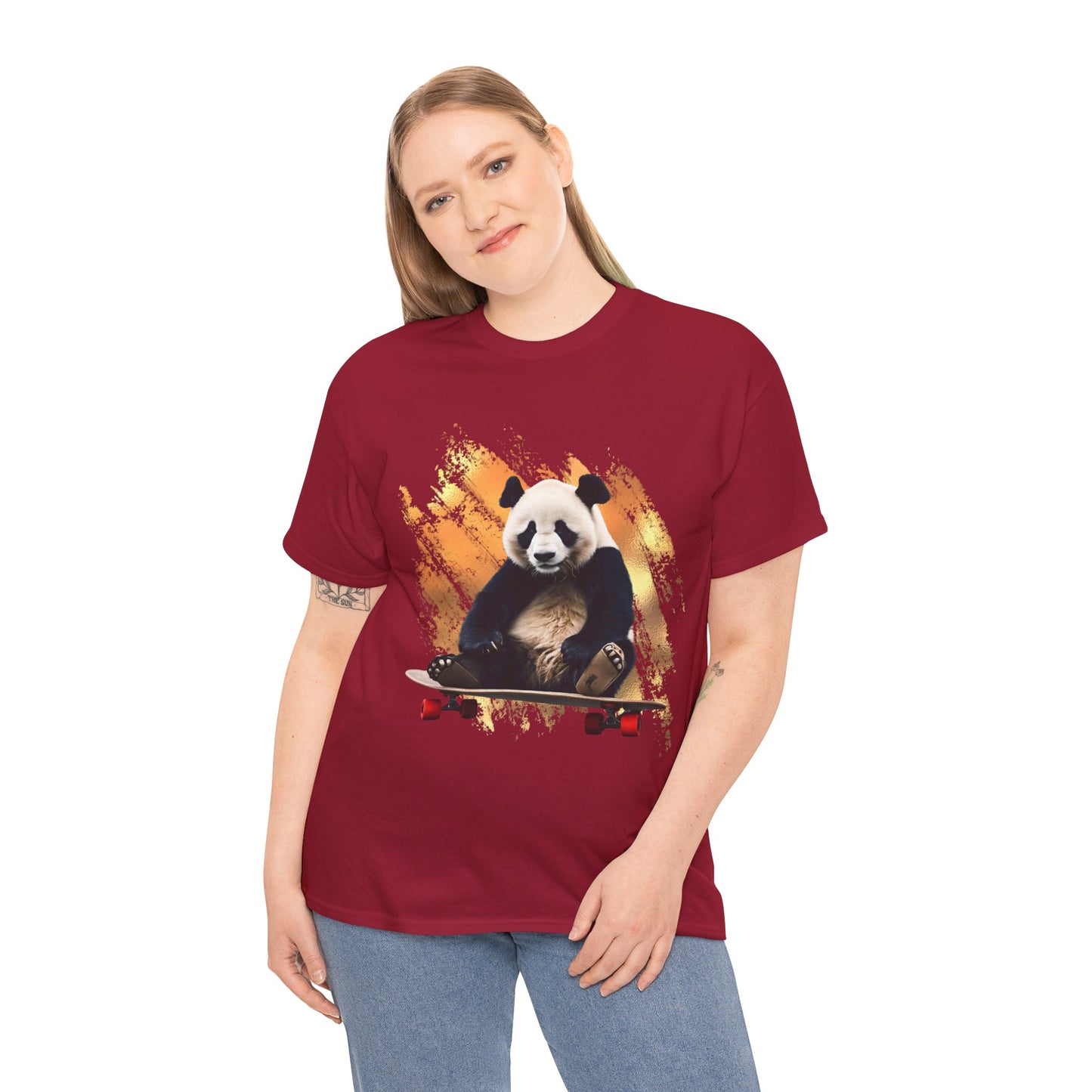 Panda Skater Flashlander Gym Shirt