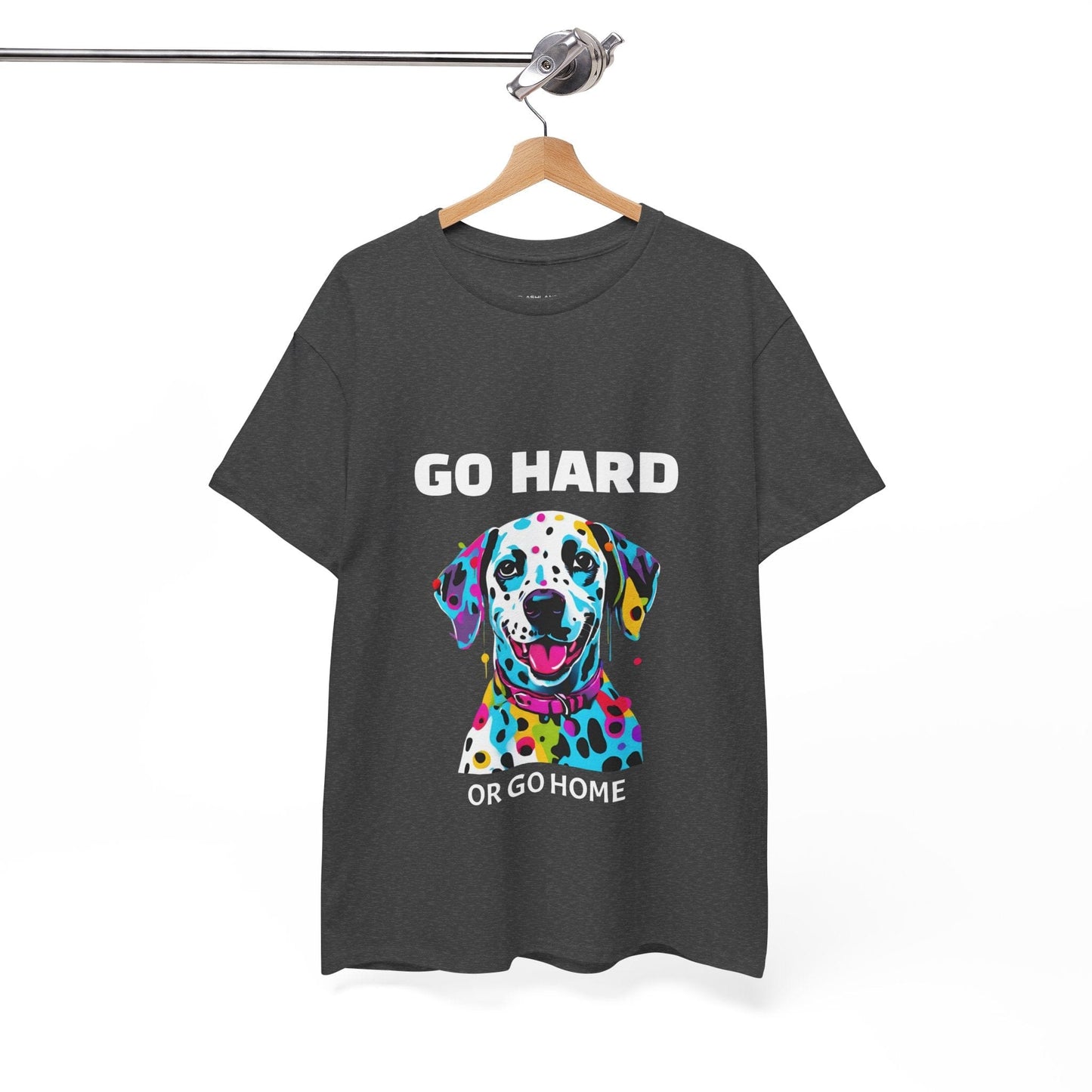 Pop Art du chien dalmatien - Go Hard Or Go Home Flashlander Gym T-shirt