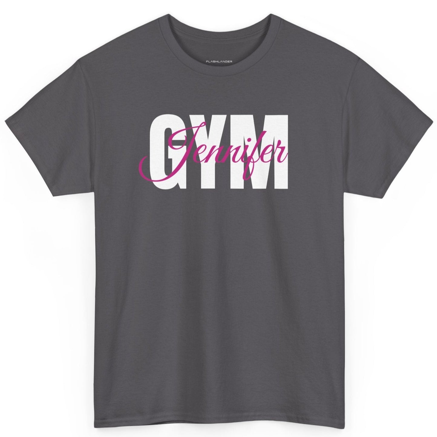 Personalized Gym Shirt, Gym Shirt, Fitness Shirt, Short Sleeve, Gift, Custom Name Gym, Logo, Your Own Text, Workout, Exercise, Gymnastics