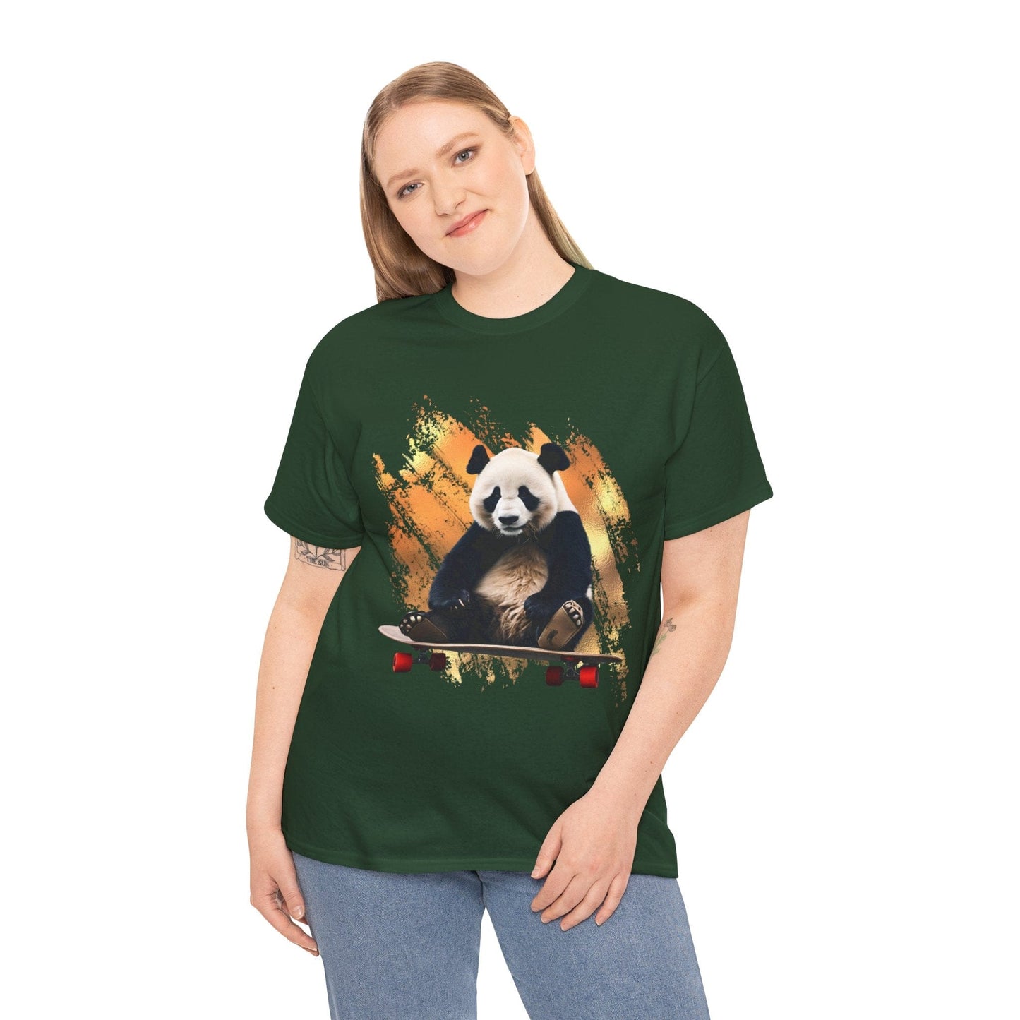 Panda Skater Flashlander Gym Shirt