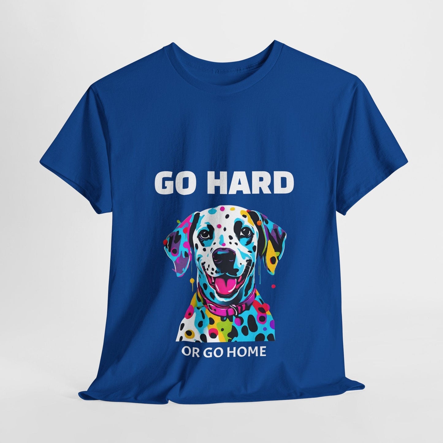 Pop Art du chien dalmatien - Go Hard Or Go Home Flashlander Gym T-shirt