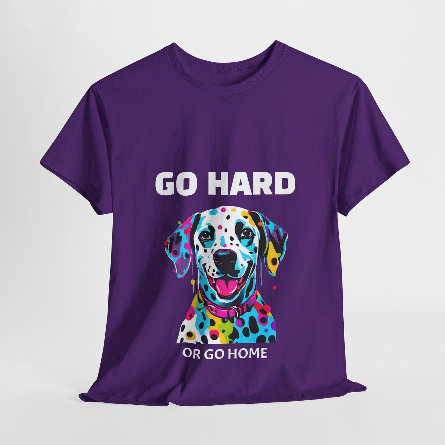 Pop Art du chien dalmatien - Go Hard Or Go Home Flashlander Gym T-shirt