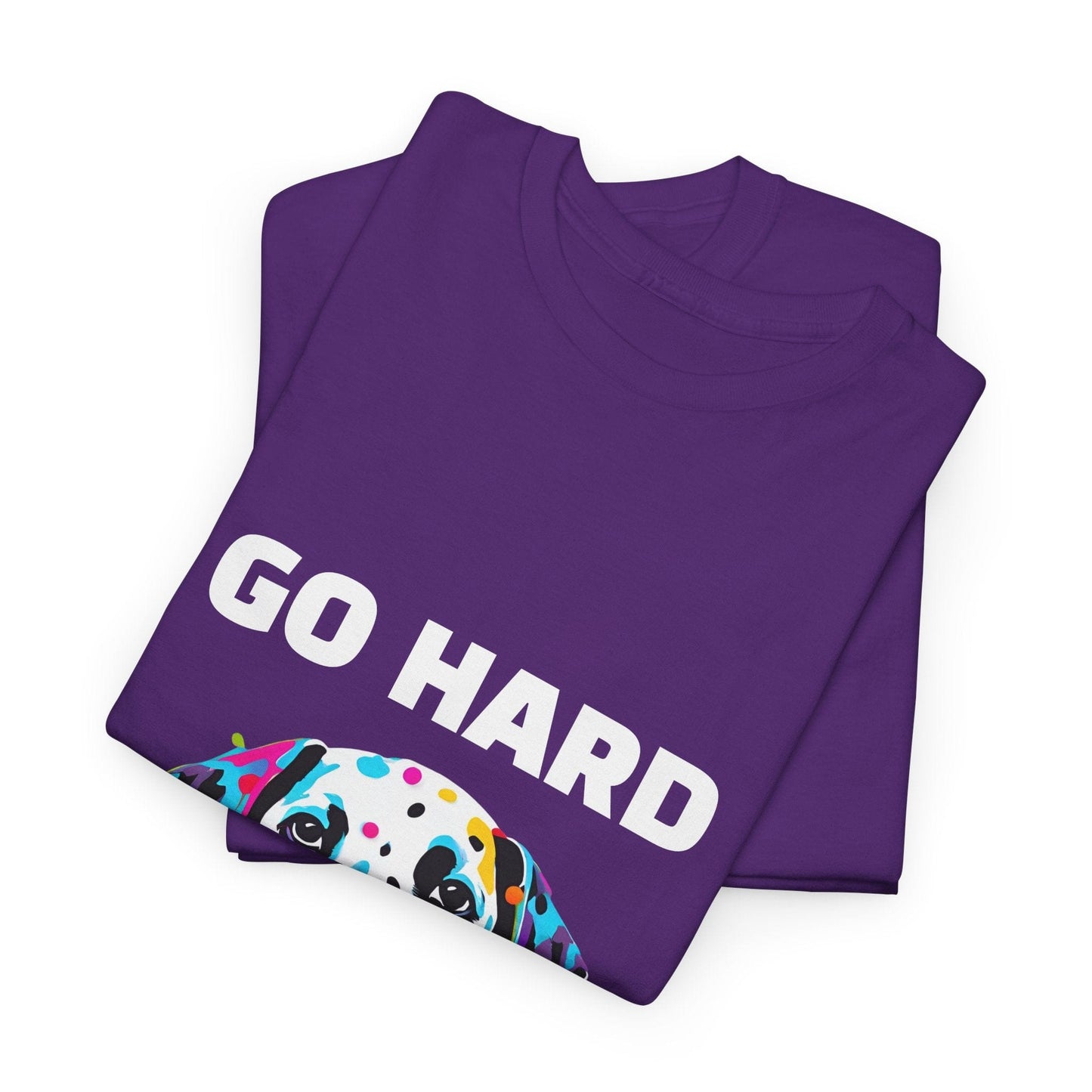 Pop Art du chien dalmatien - Go Hard Or Go Home Flashlander Gym T-shirt