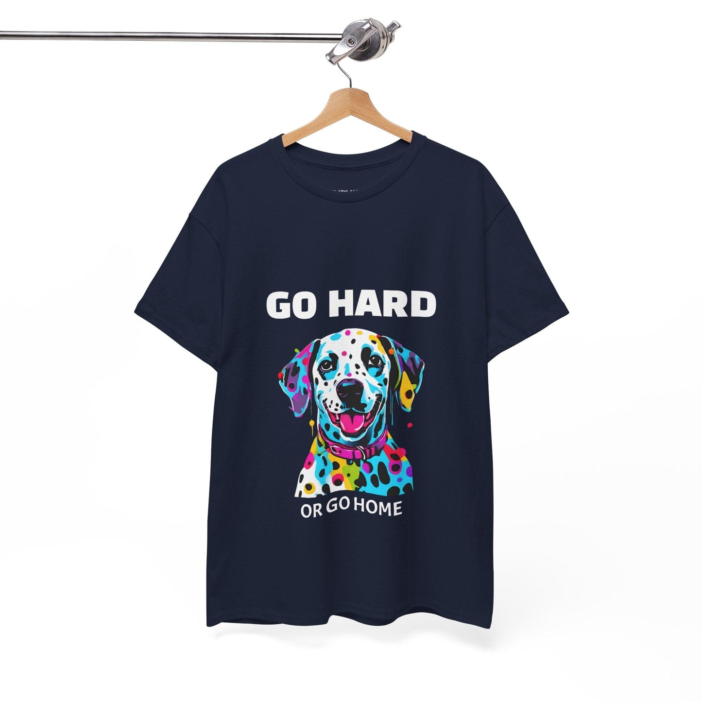 Pop Art du chien dalmatien - Go Hard Or Go Home Flashlander Gym T-shirt