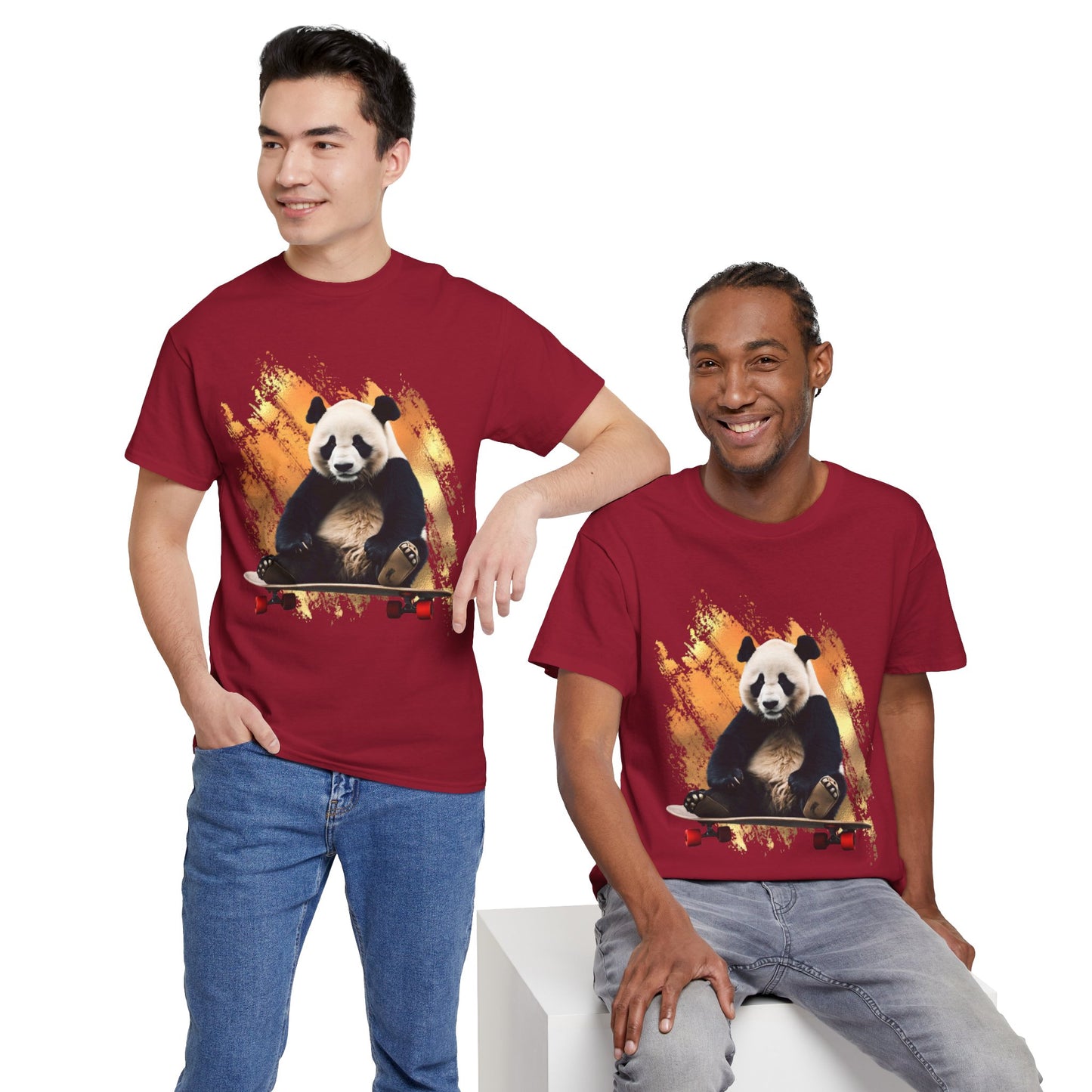 Panda Skater Flashlander Gym Shirt