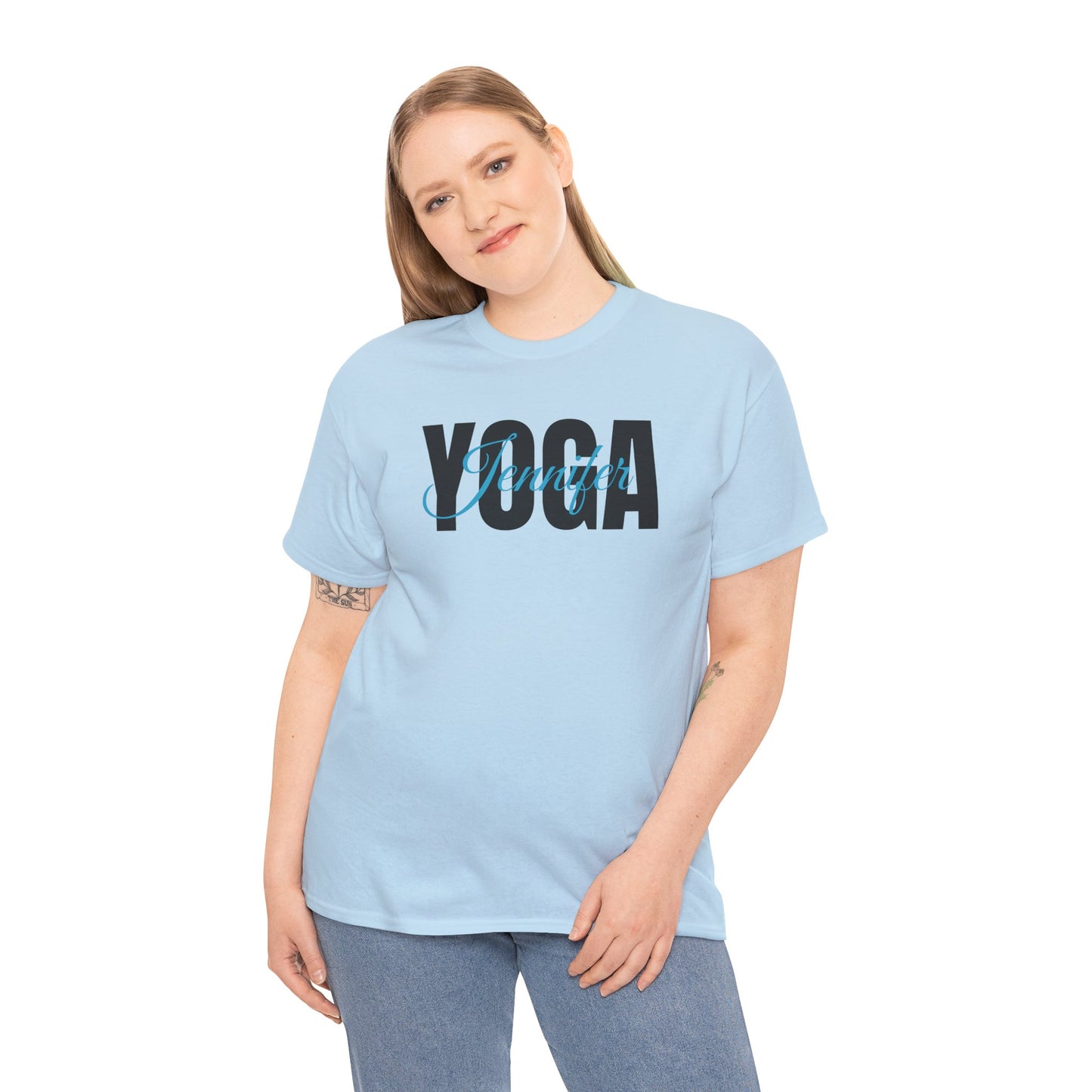 T-shirt de yoga personnalisé avec nom personnalisé - Flashlander Gym Tee