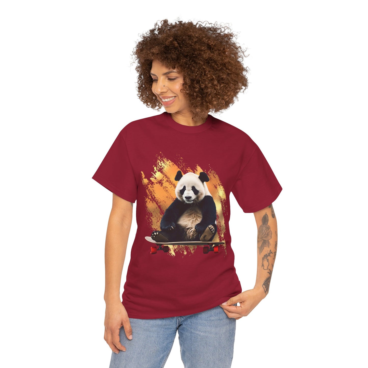 Panda Skater Flashlander Gym Shirt