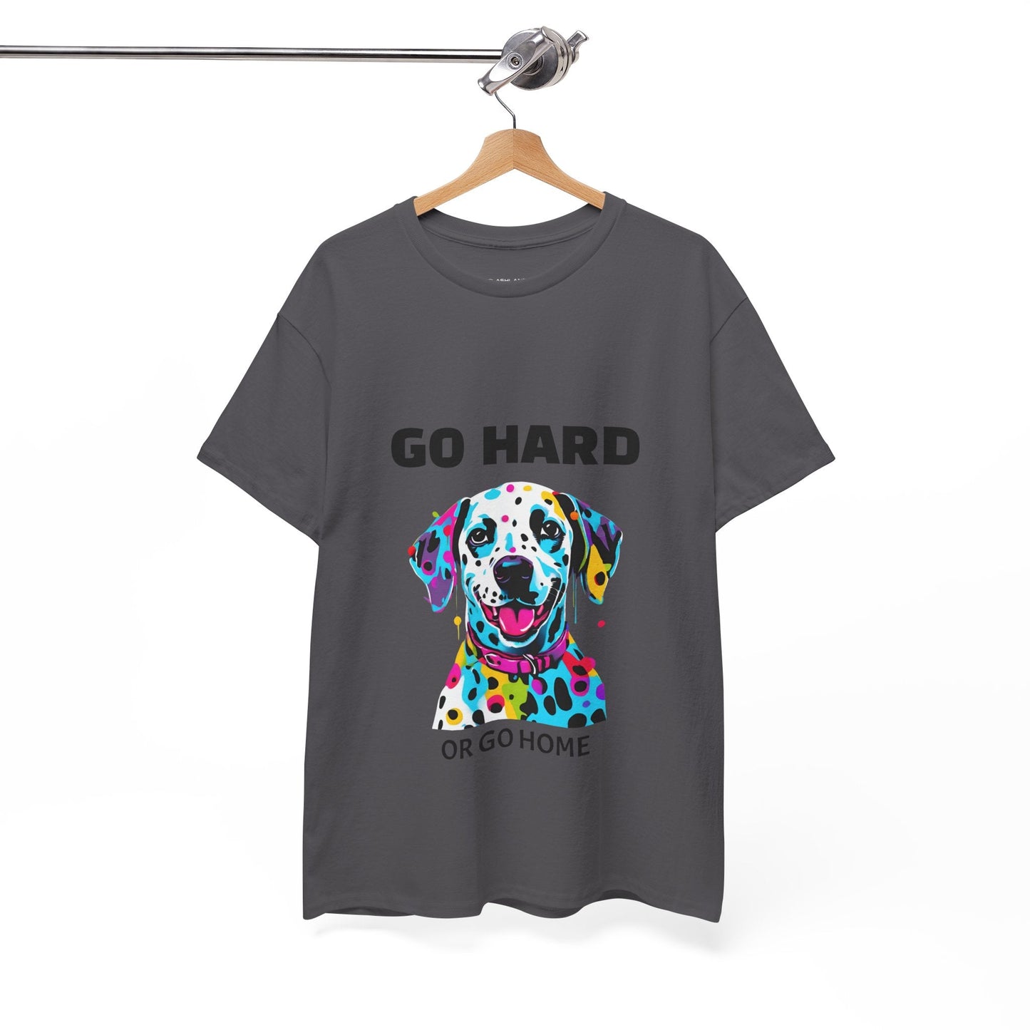Pop Art du chien dalmatien - Go Hard Or Go Home Flashlander Gym T-shirt