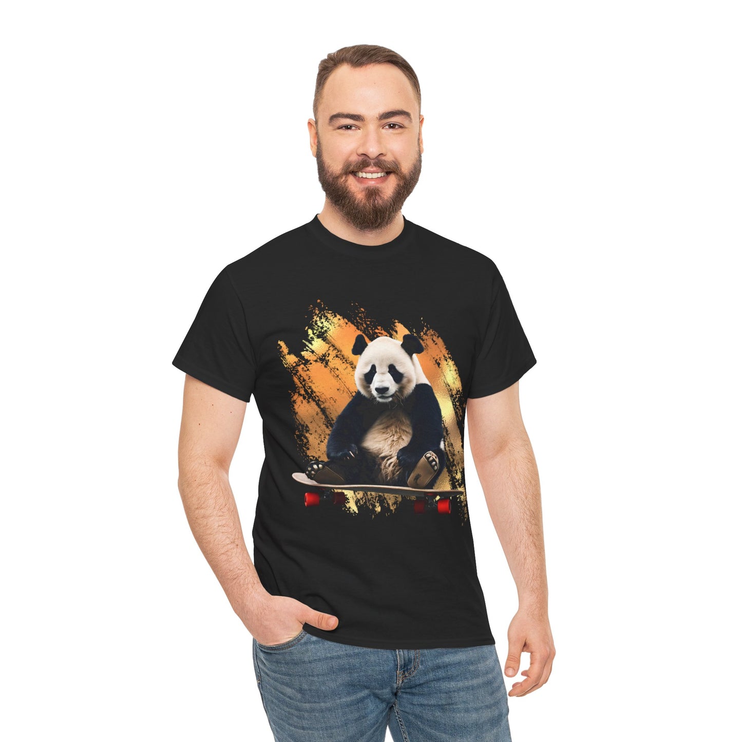 Panda Skater Flashlander Gym Shirt