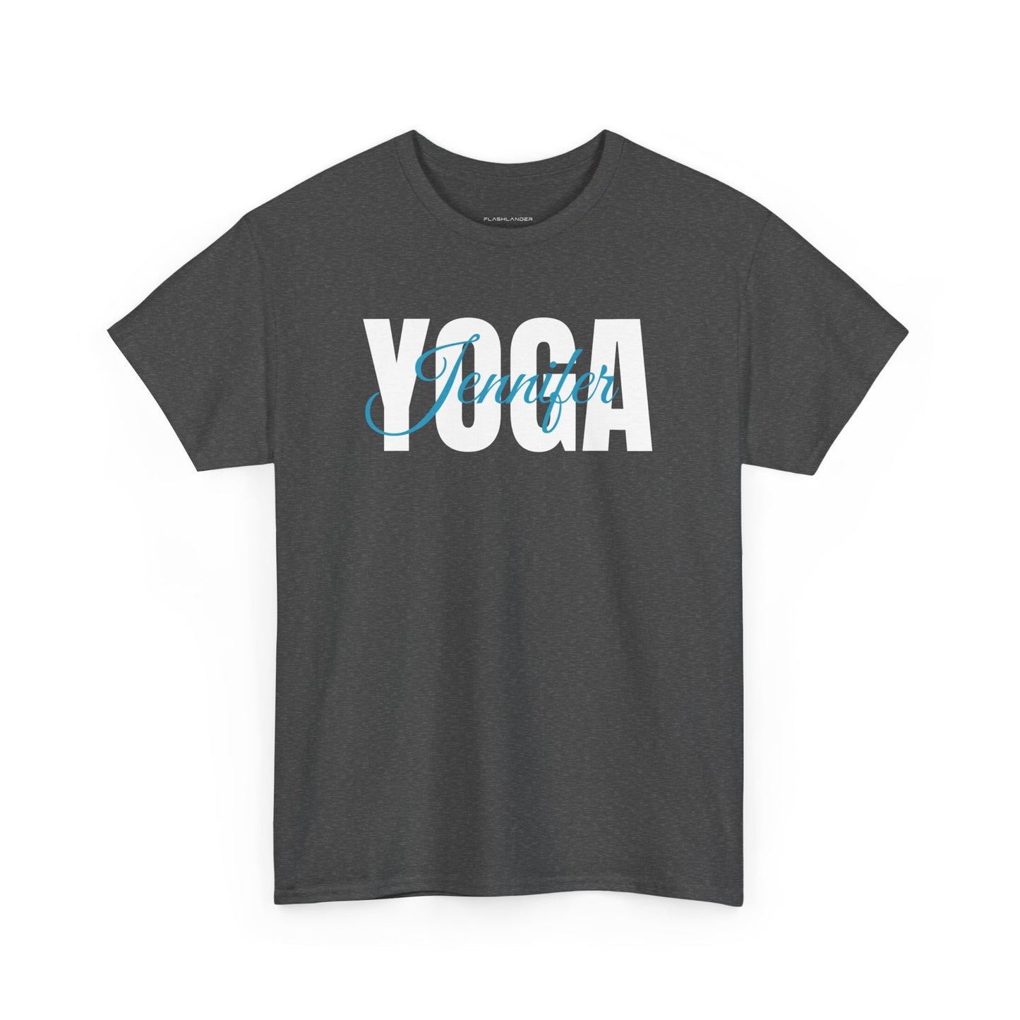 T-shirt de yoga personnalisé avec nom personnalisé - Flashlander Gym Tee