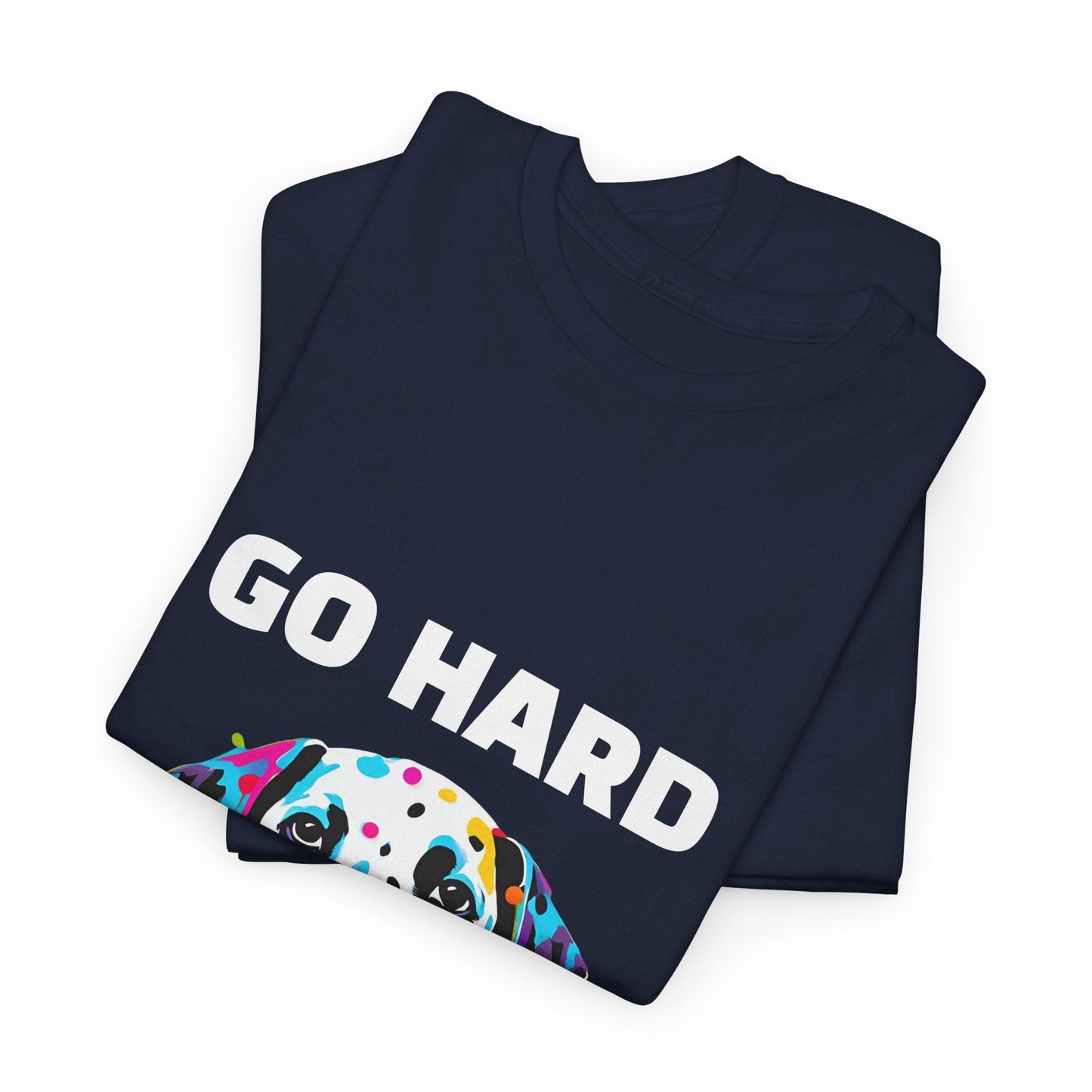 Pop Art du chien dalmatien - Go Hard Or Go Home Flashlander Gym T-shirt