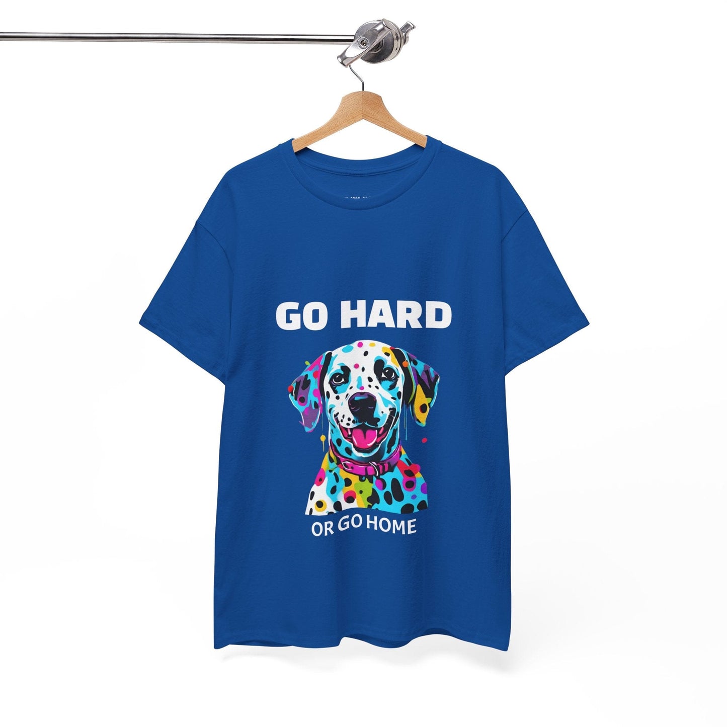 Pop Art du chien dalmatien - Go Hard Or Go Home Flashlander Gym T-shirt