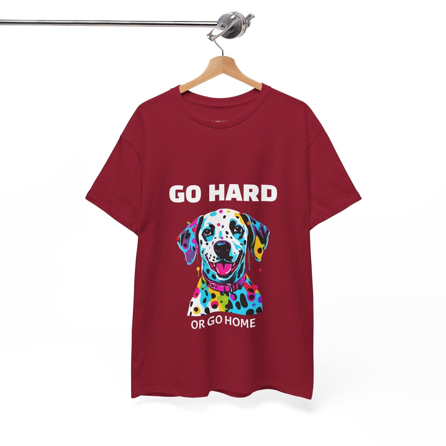 Pop Art du chien dalmatien - Go Hard Or Go Home Flashlander Gym T-shirt