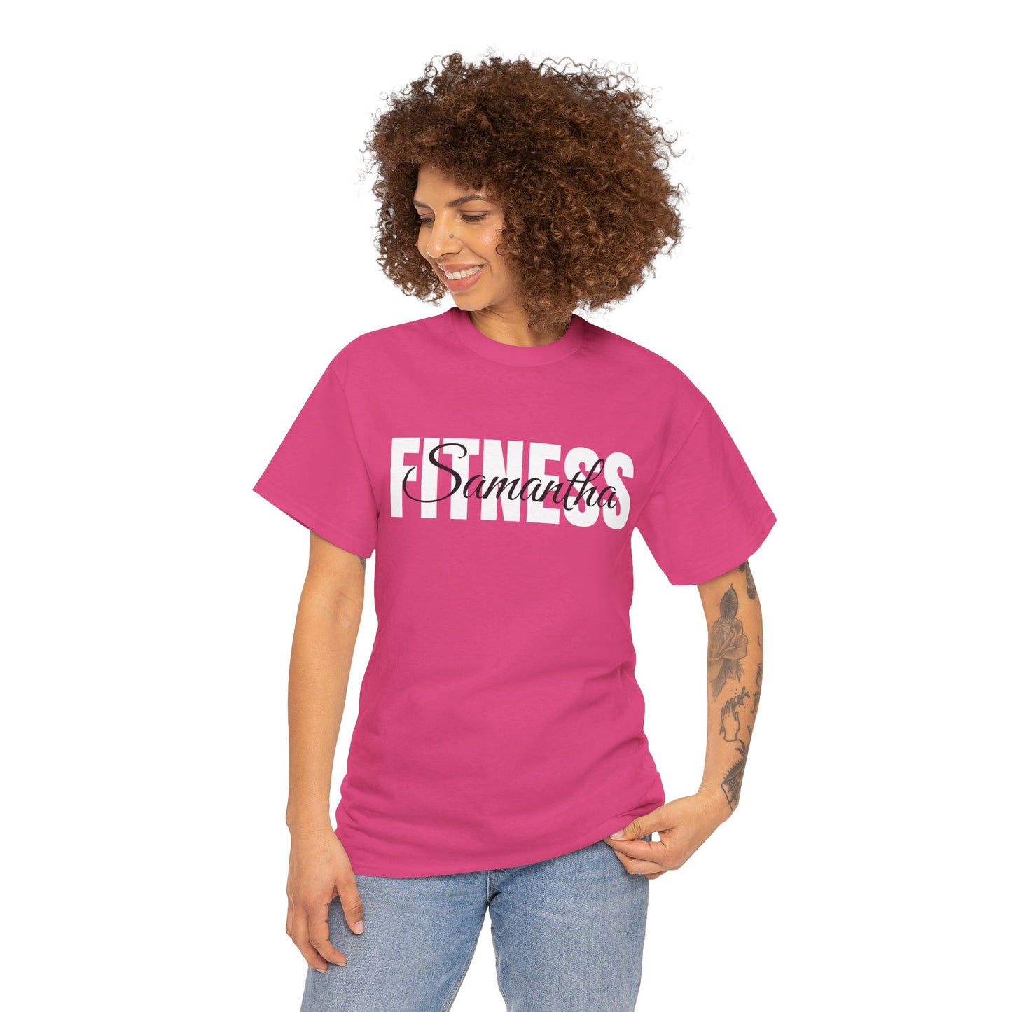 T-shirt de fitness personnalisé - T-shirt de sport Flashlander avec nom personnalisé