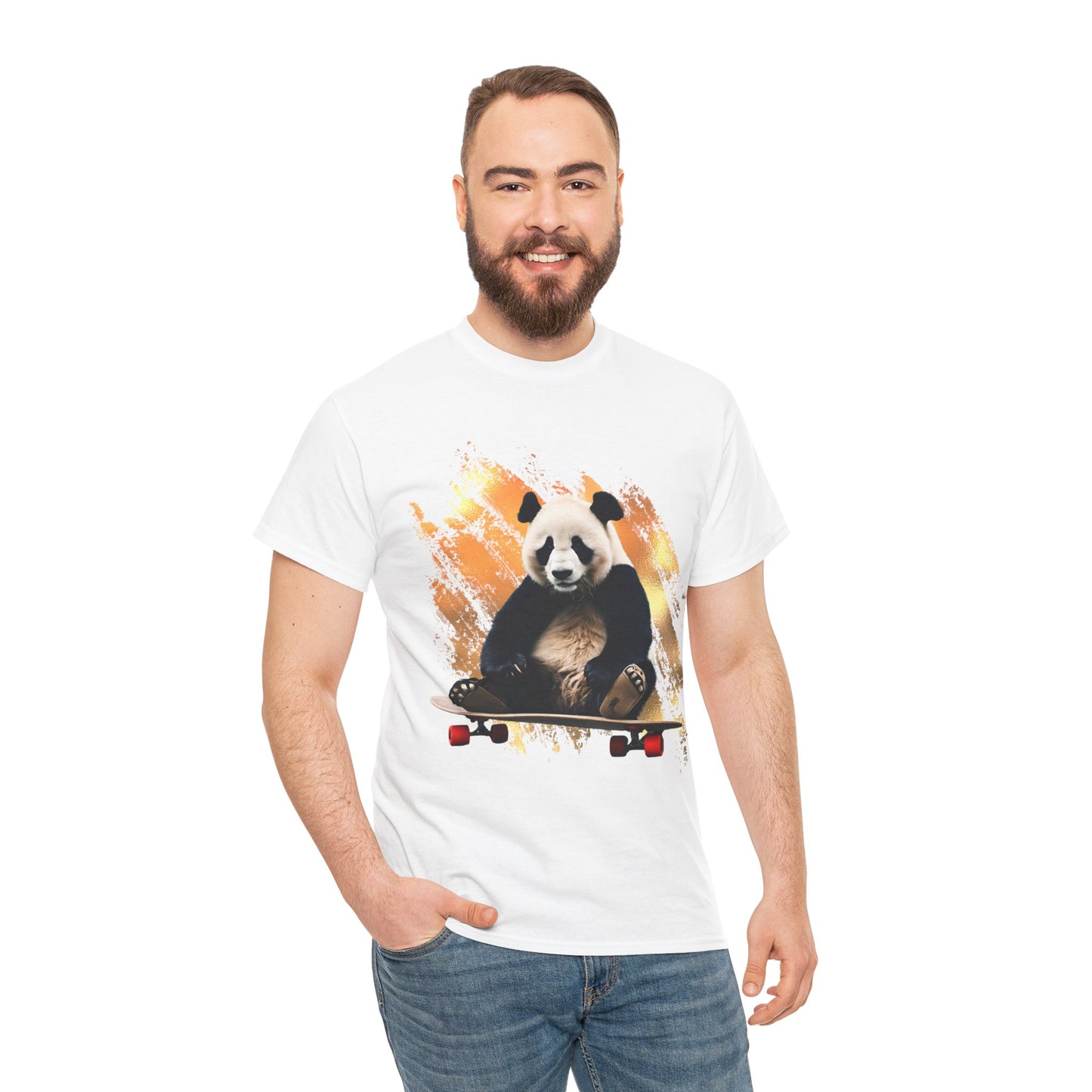 Panda Skater Flashlander Gym Shirt